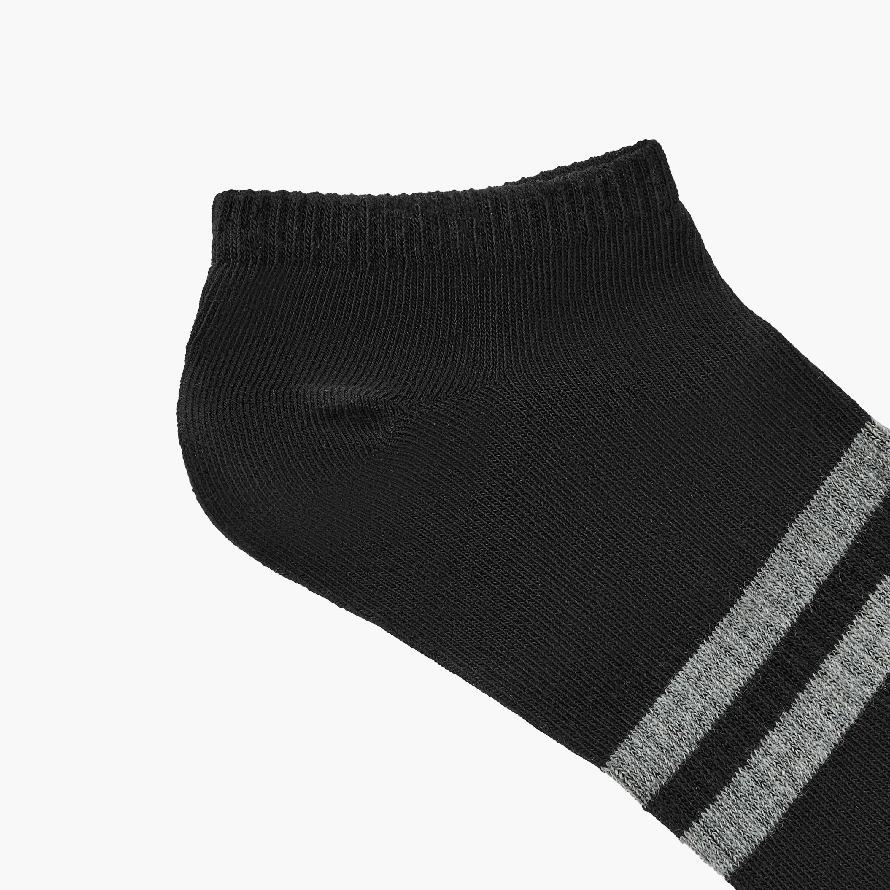 Men Socks Ankle Length Non Terry - Set of 3-men-socks-image-3