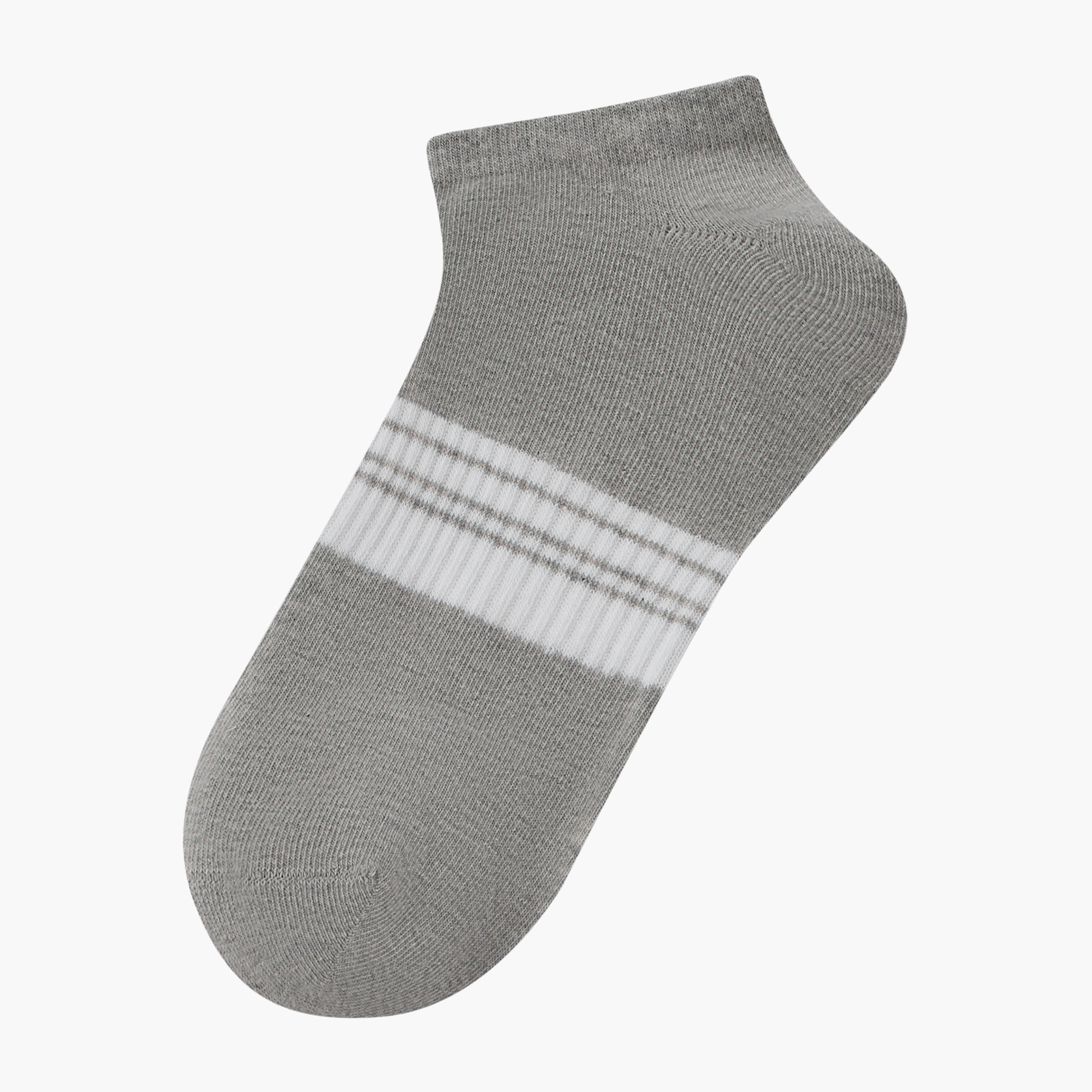 جوارب رجالية طول الكاحل نصف تيري - طقم من 3-men-socks-image-2