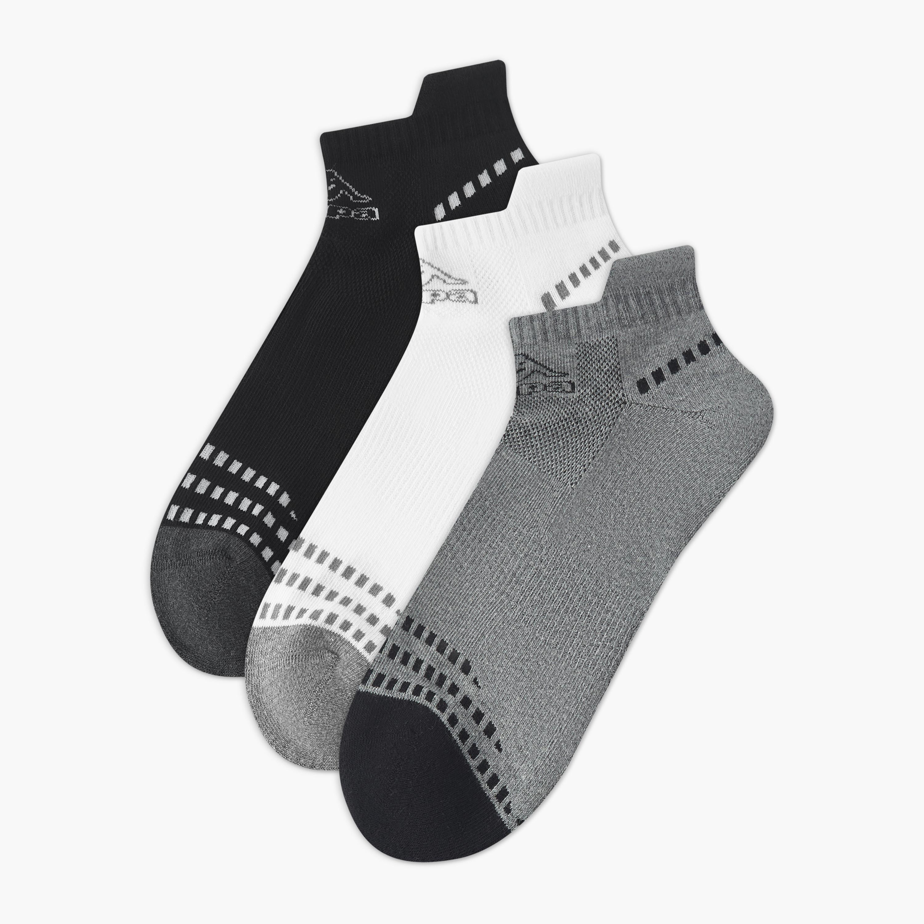 Kappa Men Socks Ankle Length - Set of 3-men-socks-image-1