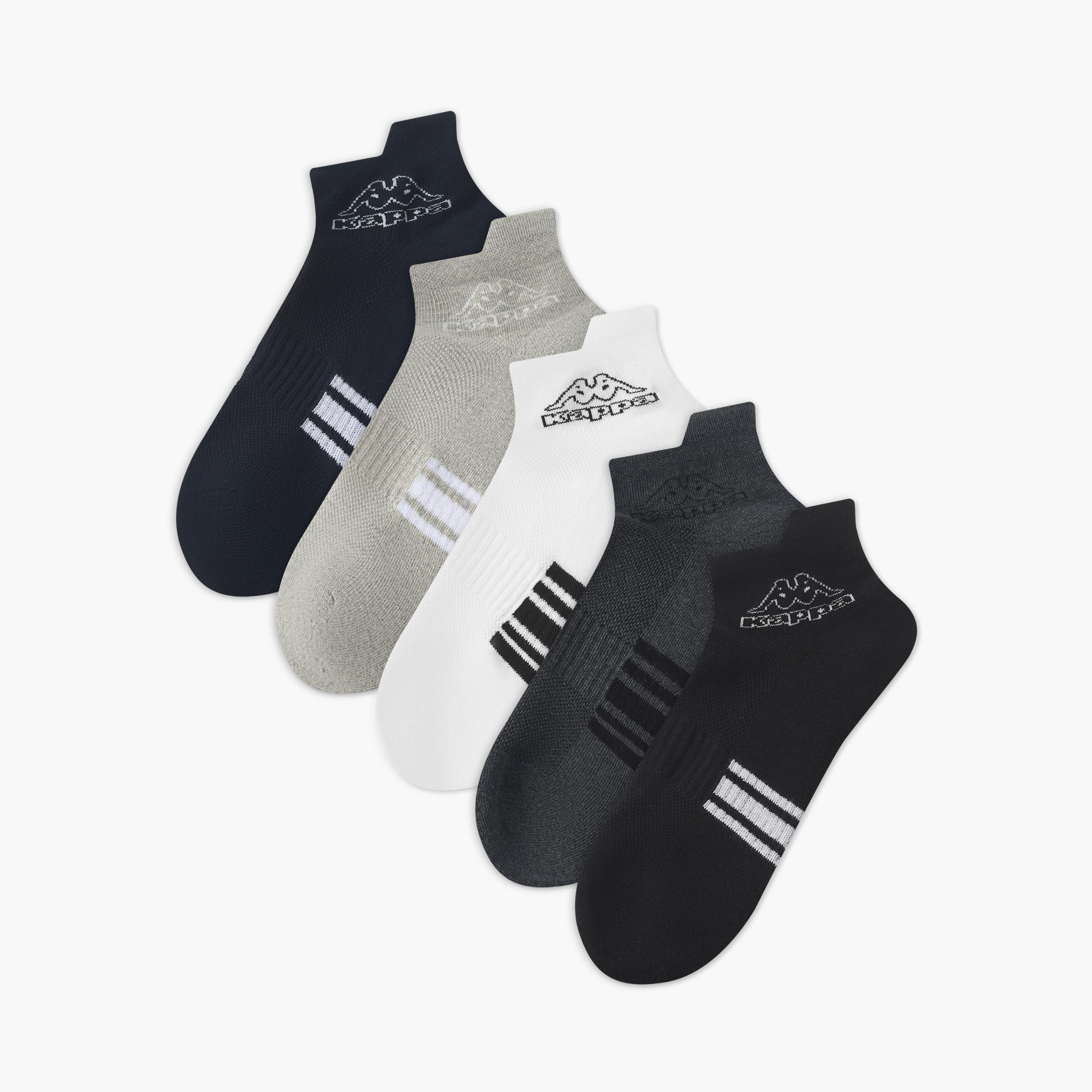 Kappa Men Socks Ankle Length - Set of 5-men-socks-image-1