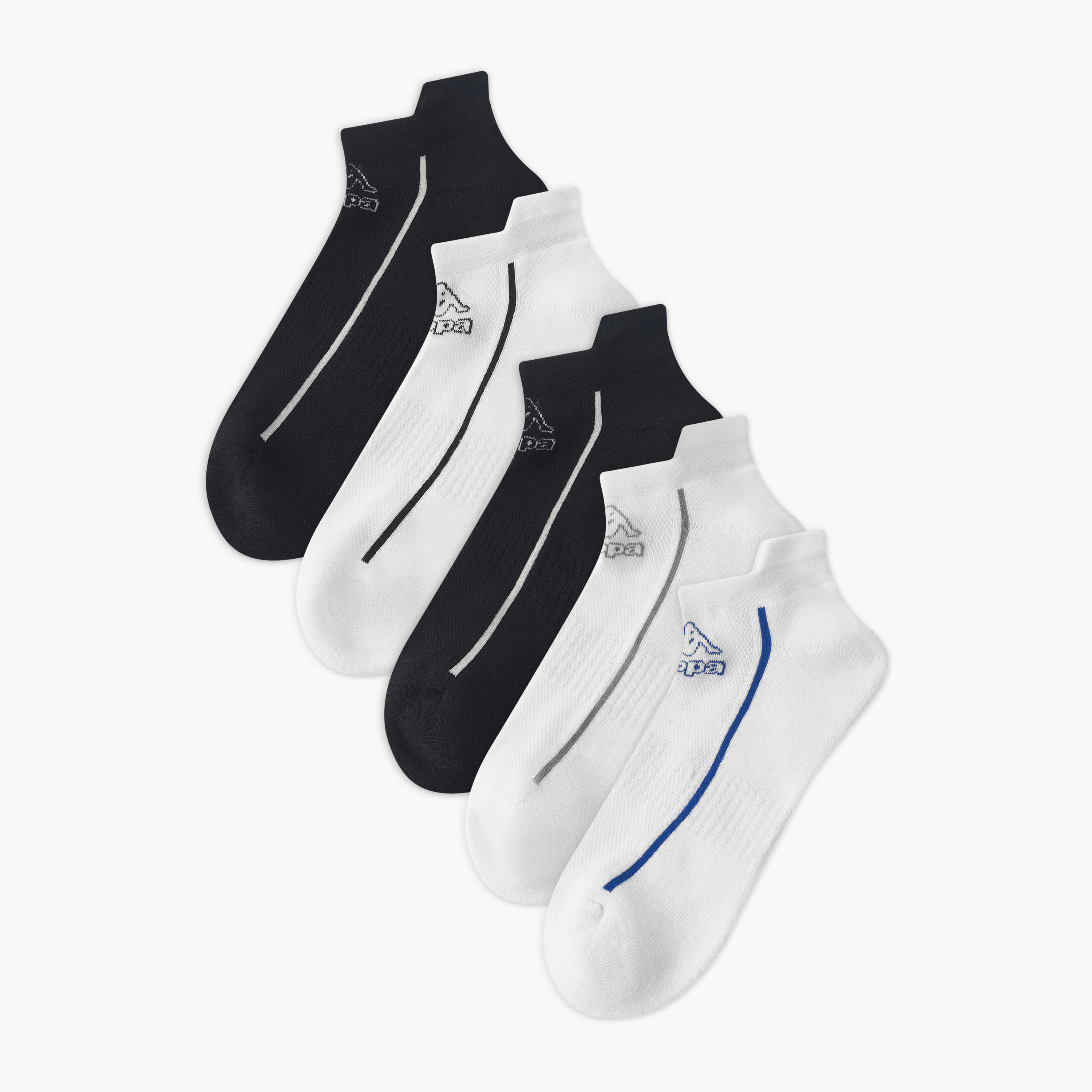 Kappa Men Socks Ankle Length - Set of 5-men-socks-image-4