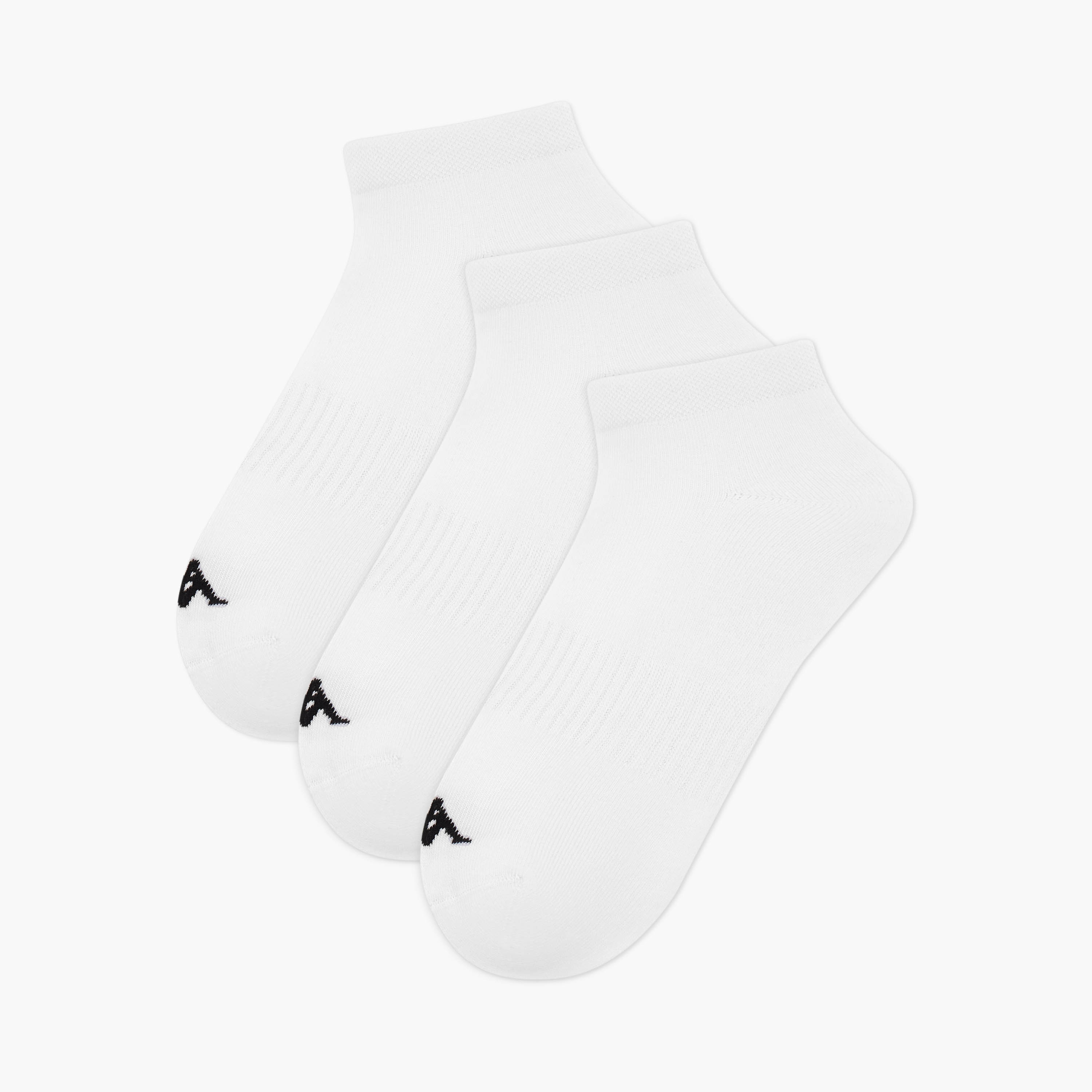 Kappa Men Socks Ankle Length Half Terry - Set of 3-men-socks-image-1