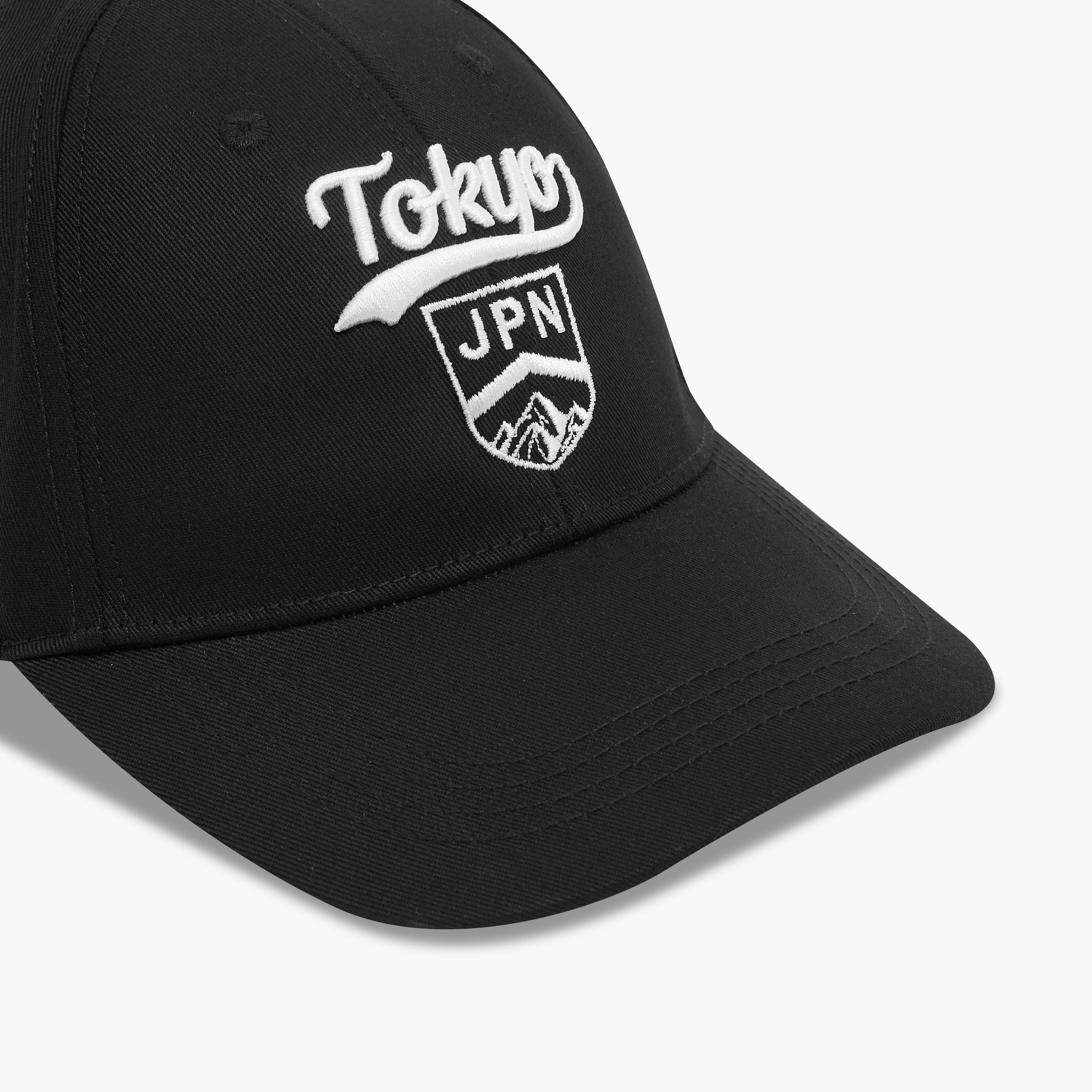 Men Cap with Tokyo Embroidered Detail-men-caps-image-4