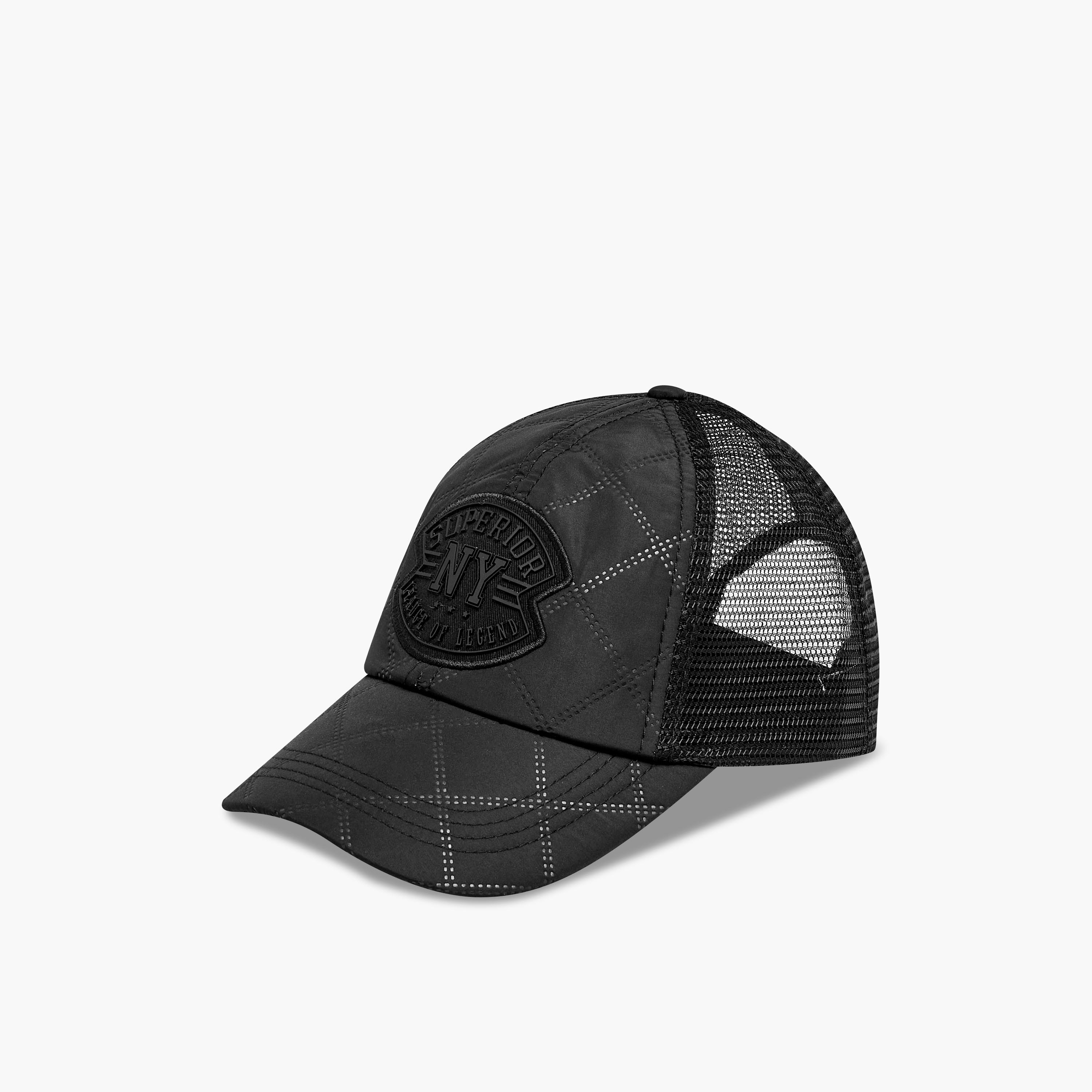 Men Cap with New York Embossing-men-caps-image-2