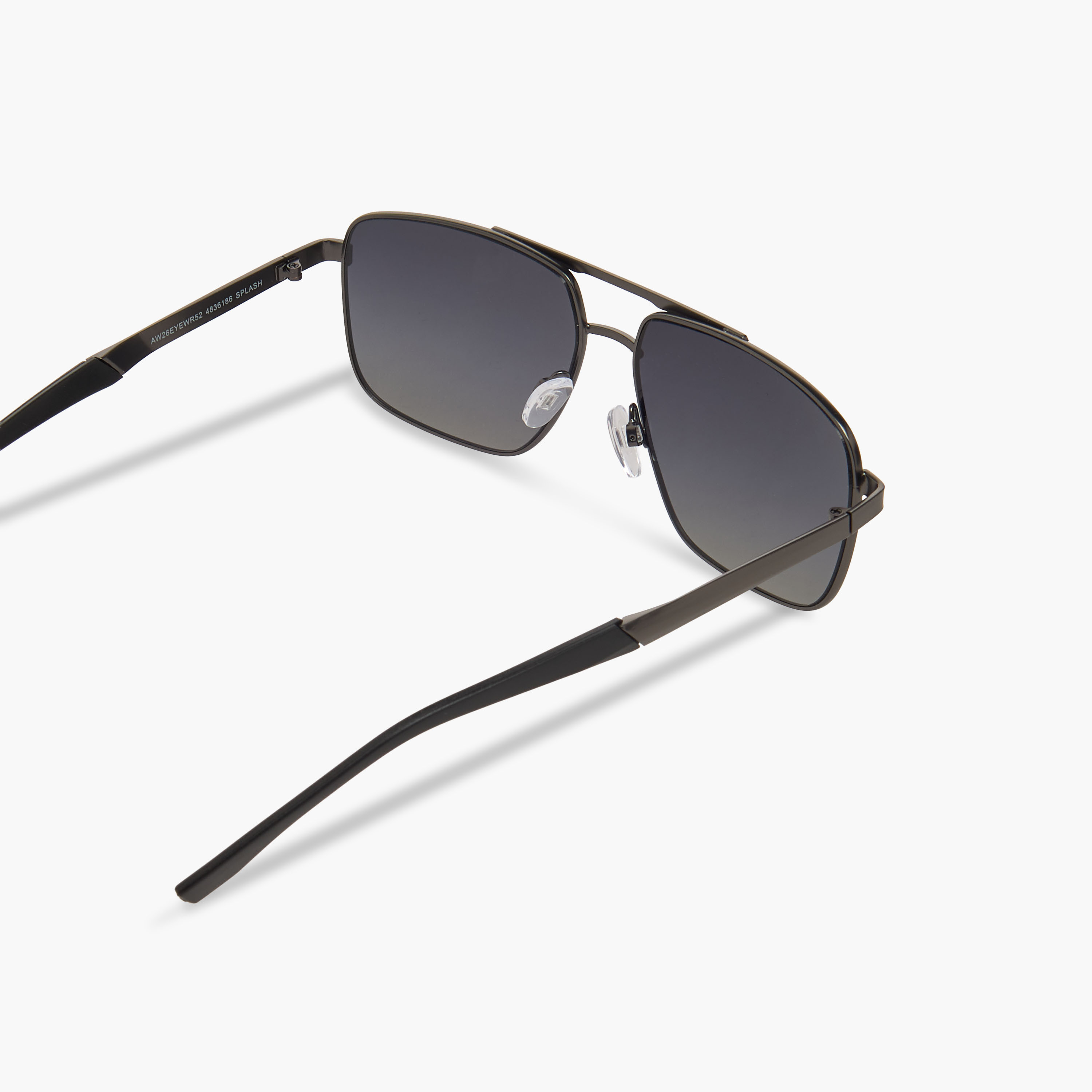 نظارات شمسية رجالية بعدسات سوداء-men-sunglasses-image-4