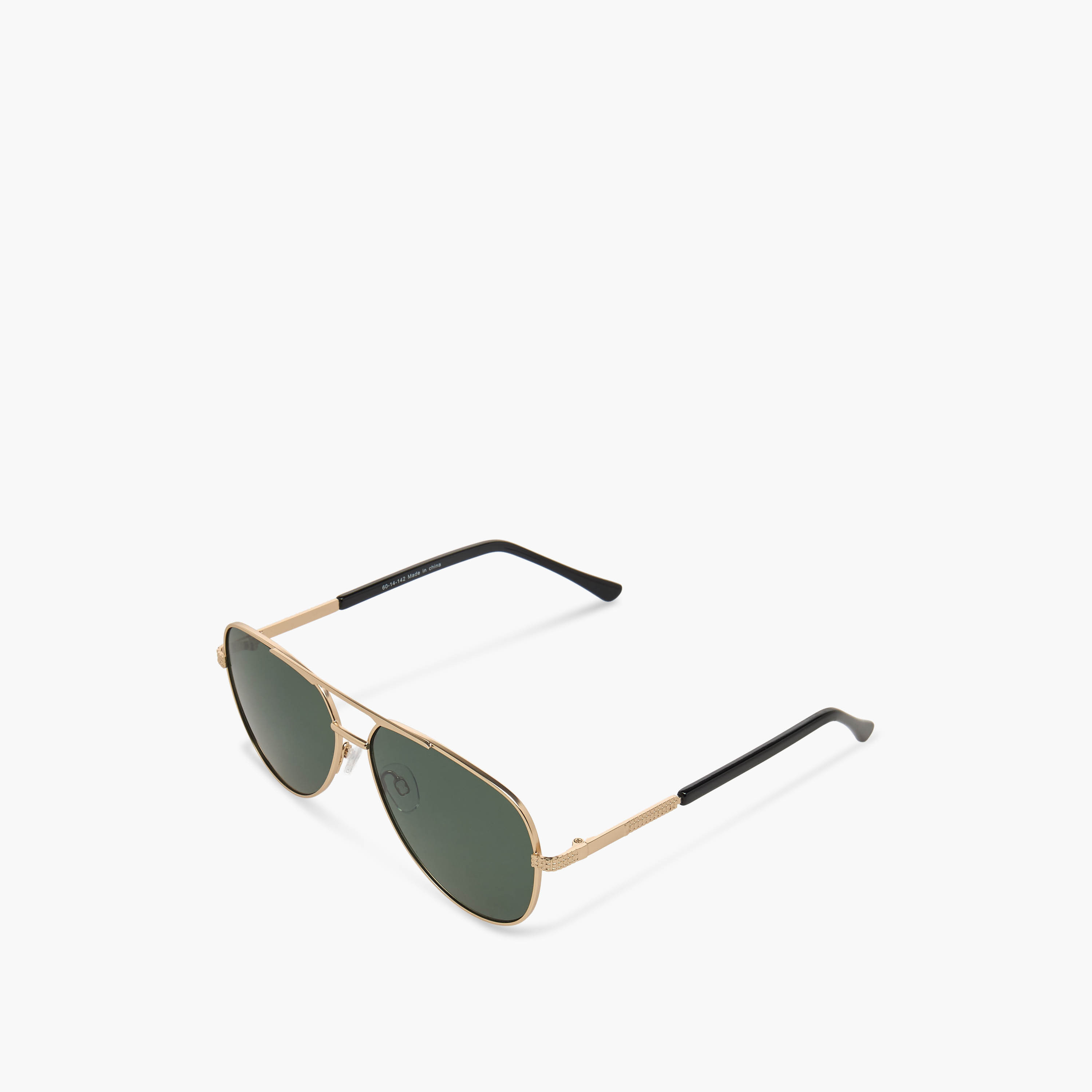 نظارات شمسية رجالية بعدسات سوداء-men-sunglasses-image-1