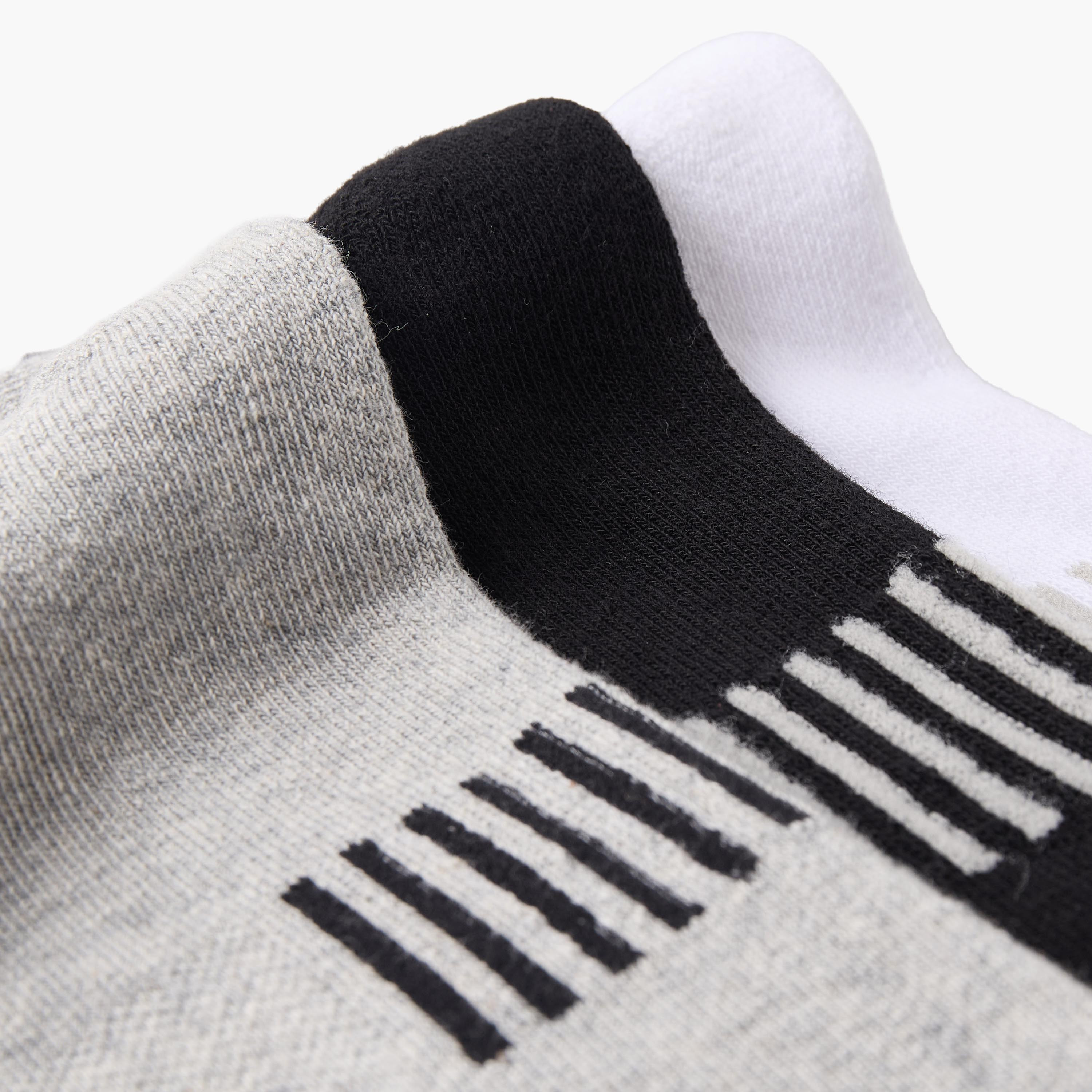Kappa Men Half Terry Socks Ankle Length - Set of 3-men-socks-image-4
