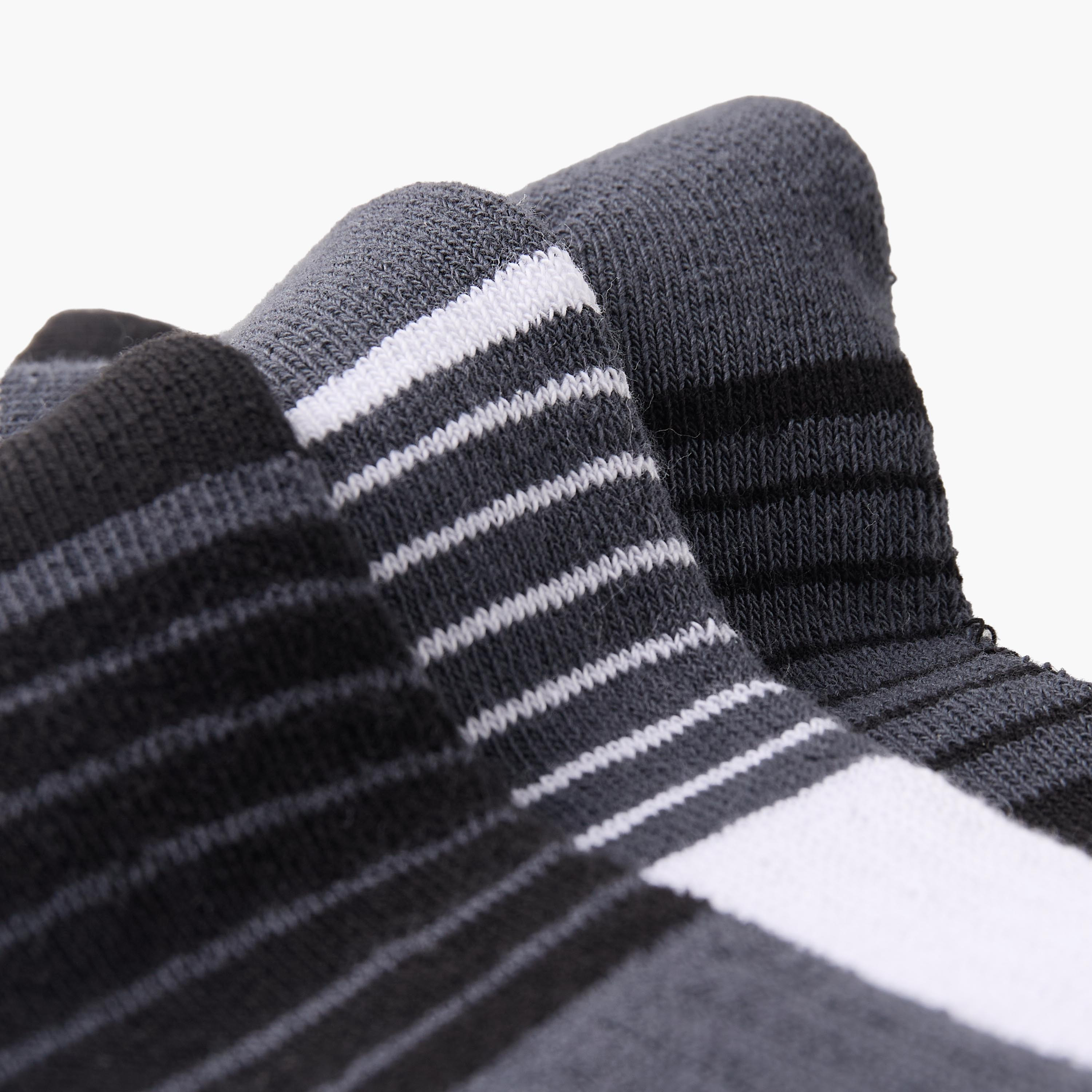 جوارب طول الكاحل نصف تيري للرجال - طقم من 3-men-socks-image-4