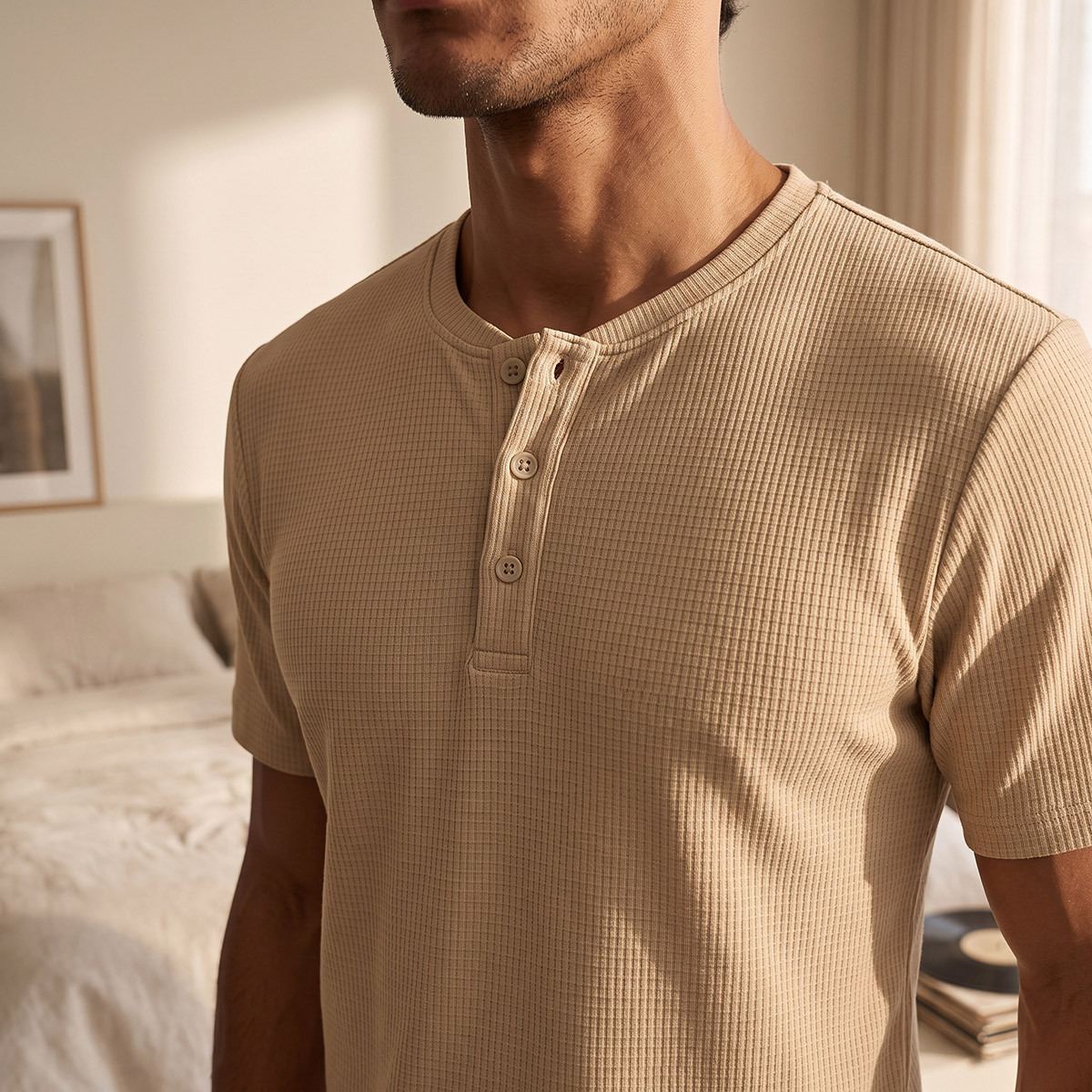 Cotton Textured Nightwear Set-men-clothing-nightwear-sets-image-6