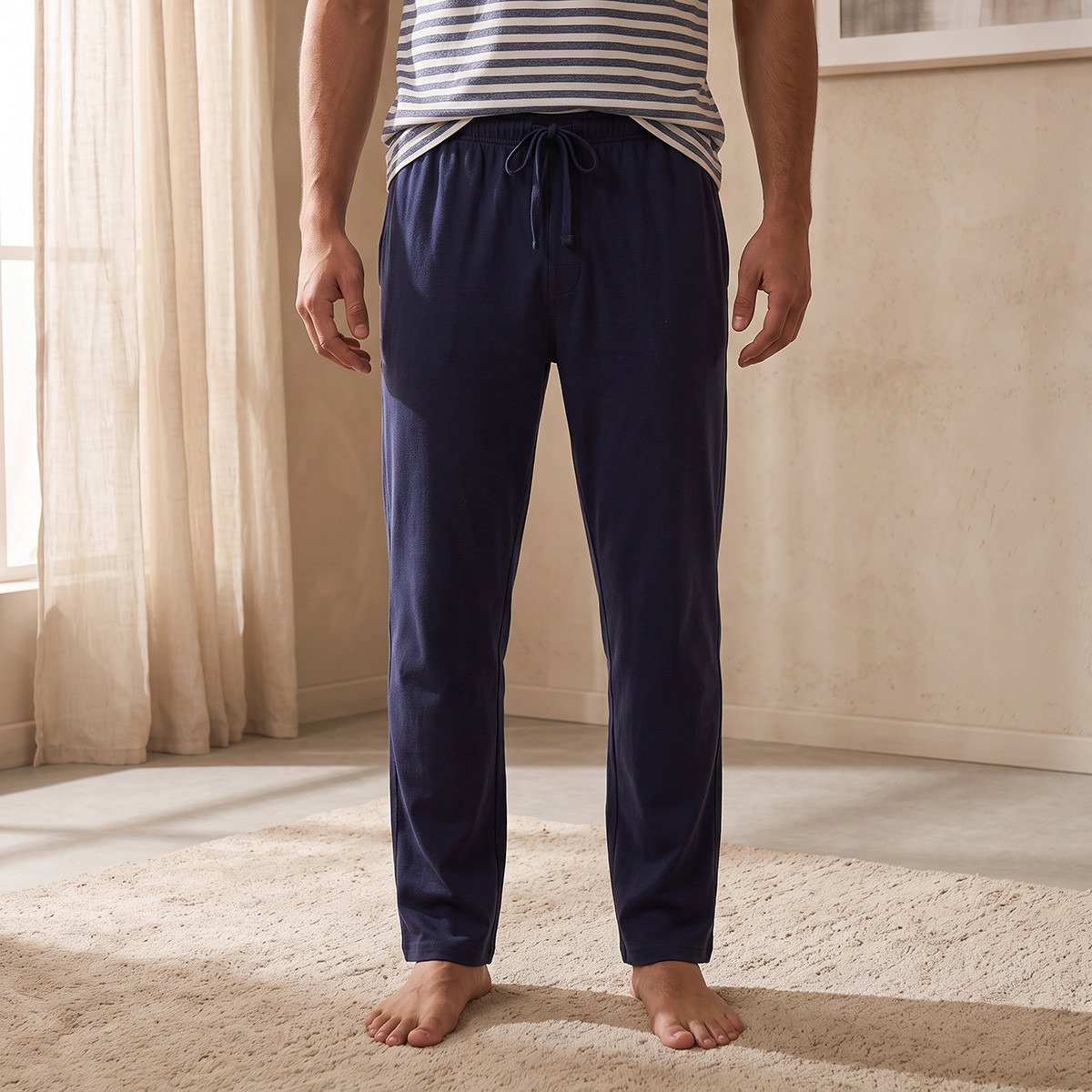 Striped T-shirt & Pyjama Set-men-clothing-nightwear-sets-image-5