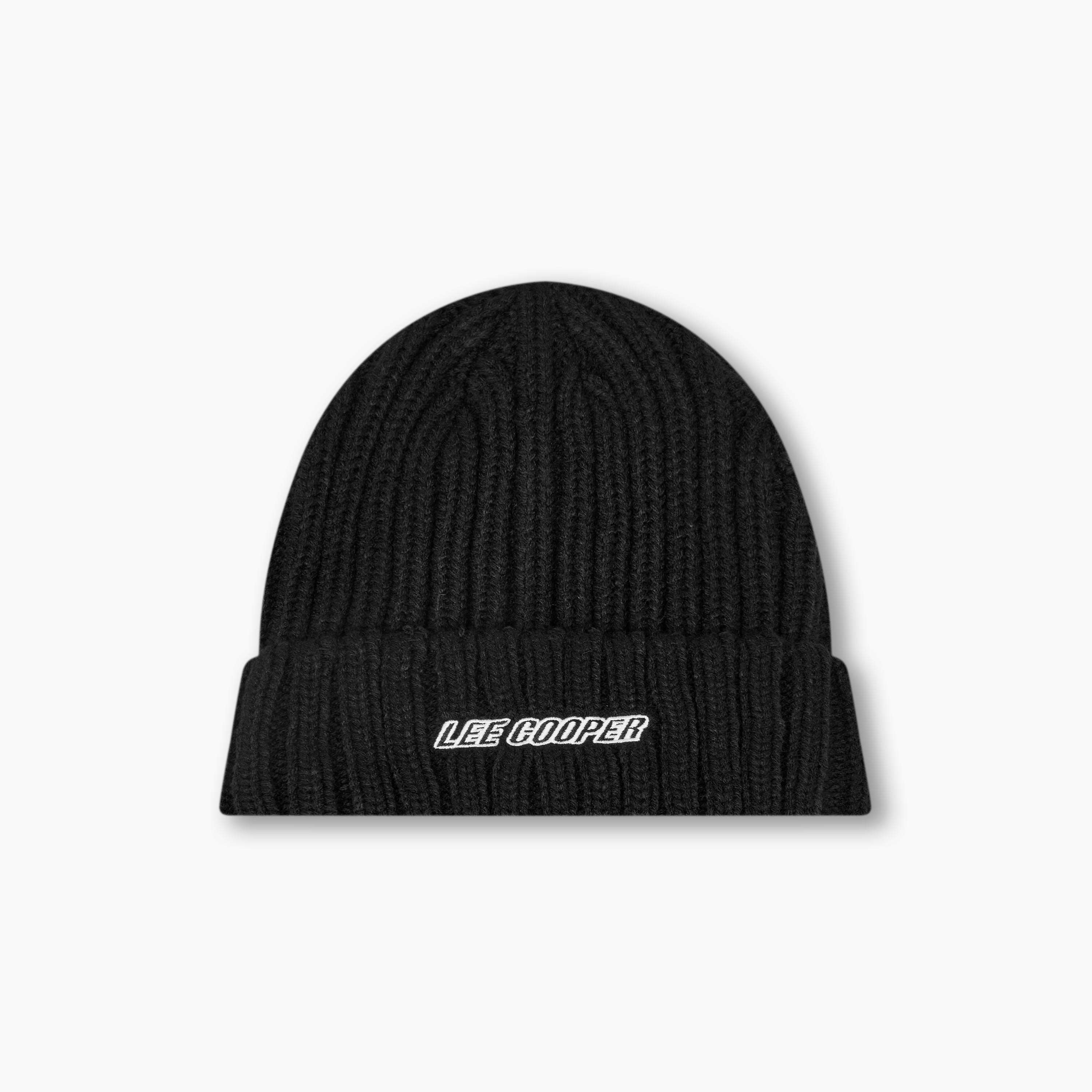 Lee Cooper Men Beanie with Texture - Set of 2-men-caps-image-3