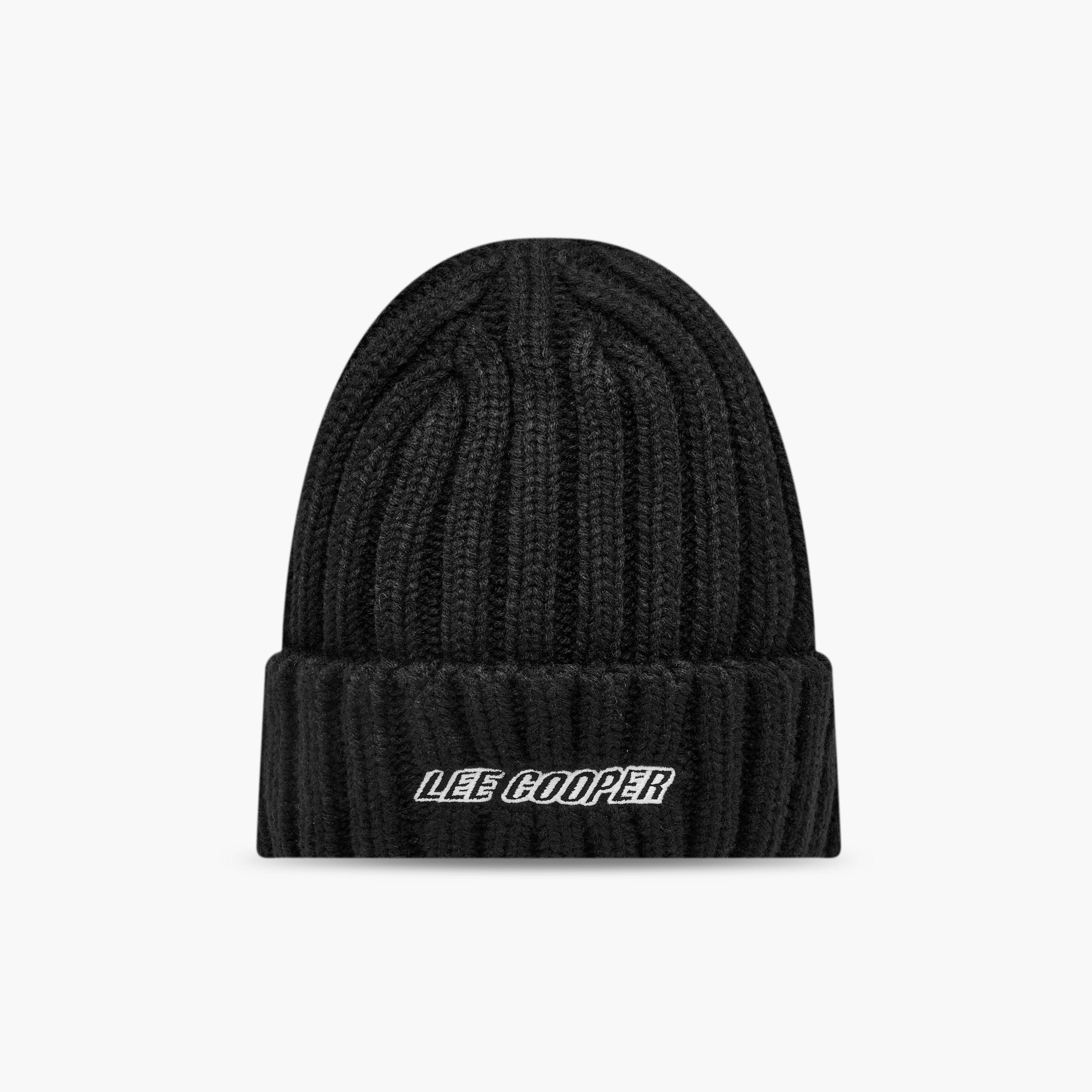 Lee Cooper Men Beanie with Texture - Set of 2-men-caps-image-6