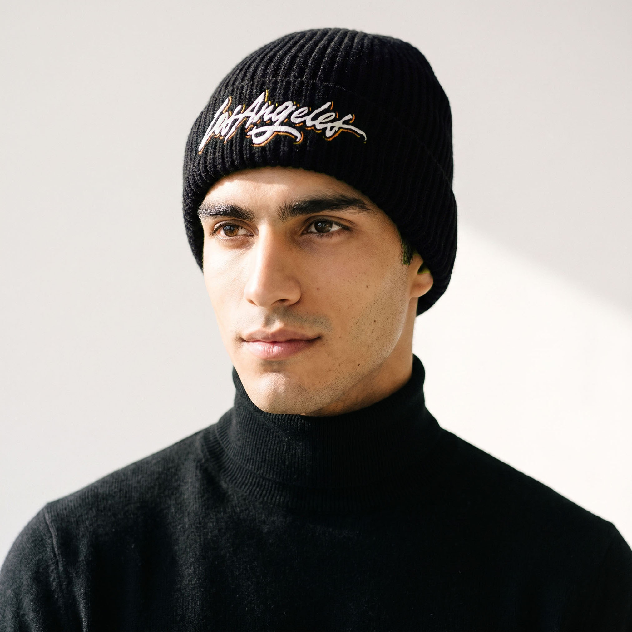 طقم قبعات بيني شتوية محبوكة للرجال قطعتين-men-caps-image-2