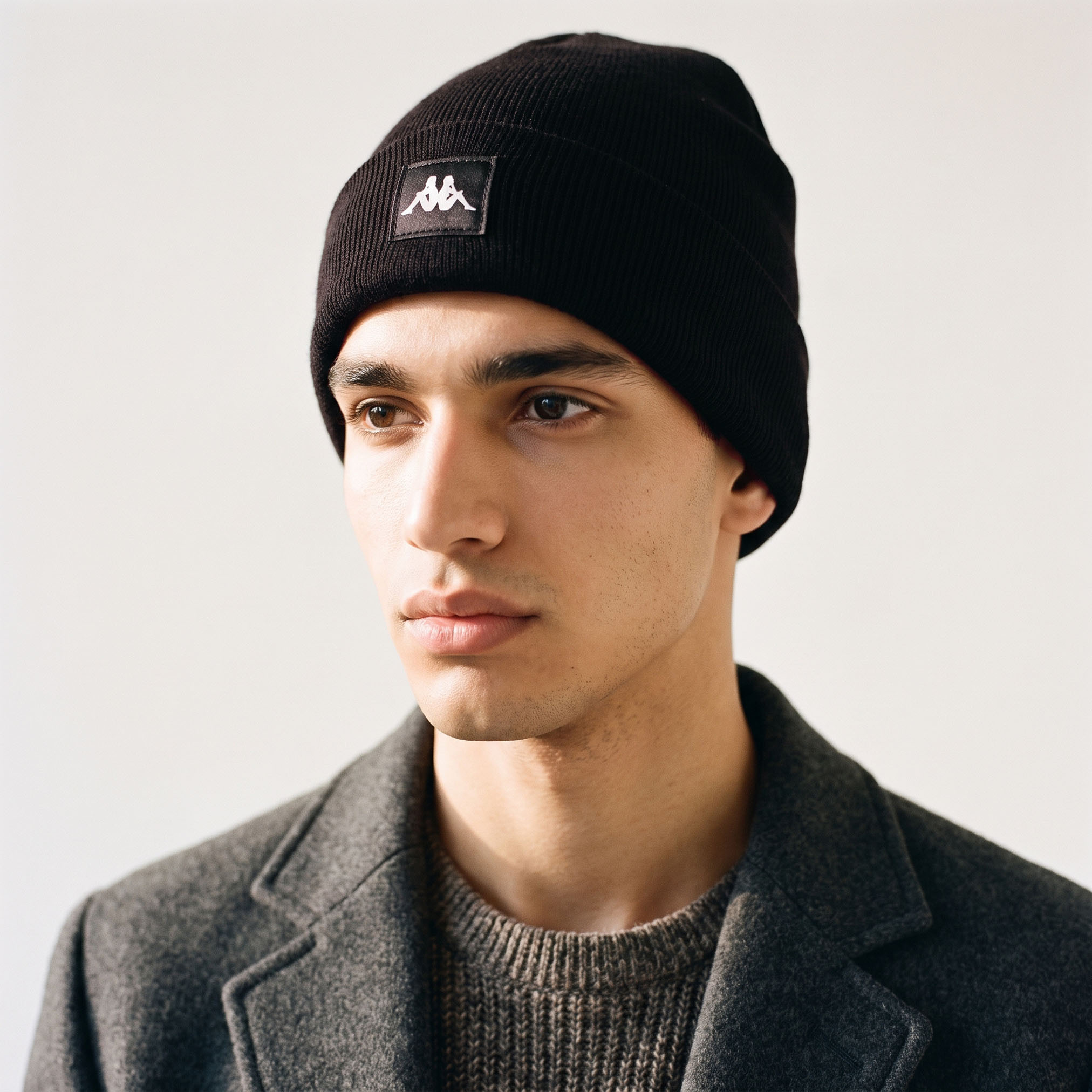 Kappa Men Beanie with Texture - Set of 2-men-caps-image-2