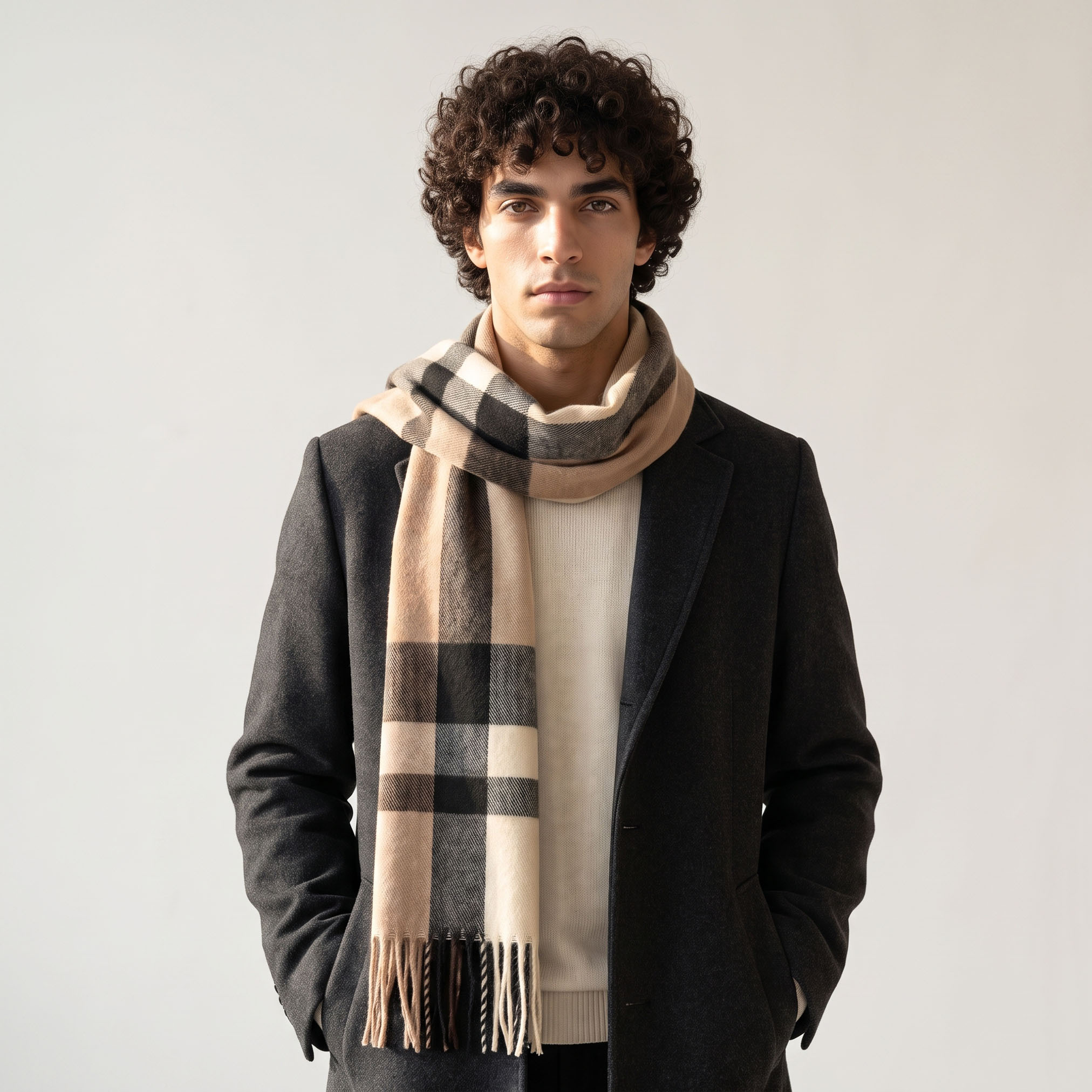Textured Scarf-men-scarvesandgloves-image-2
