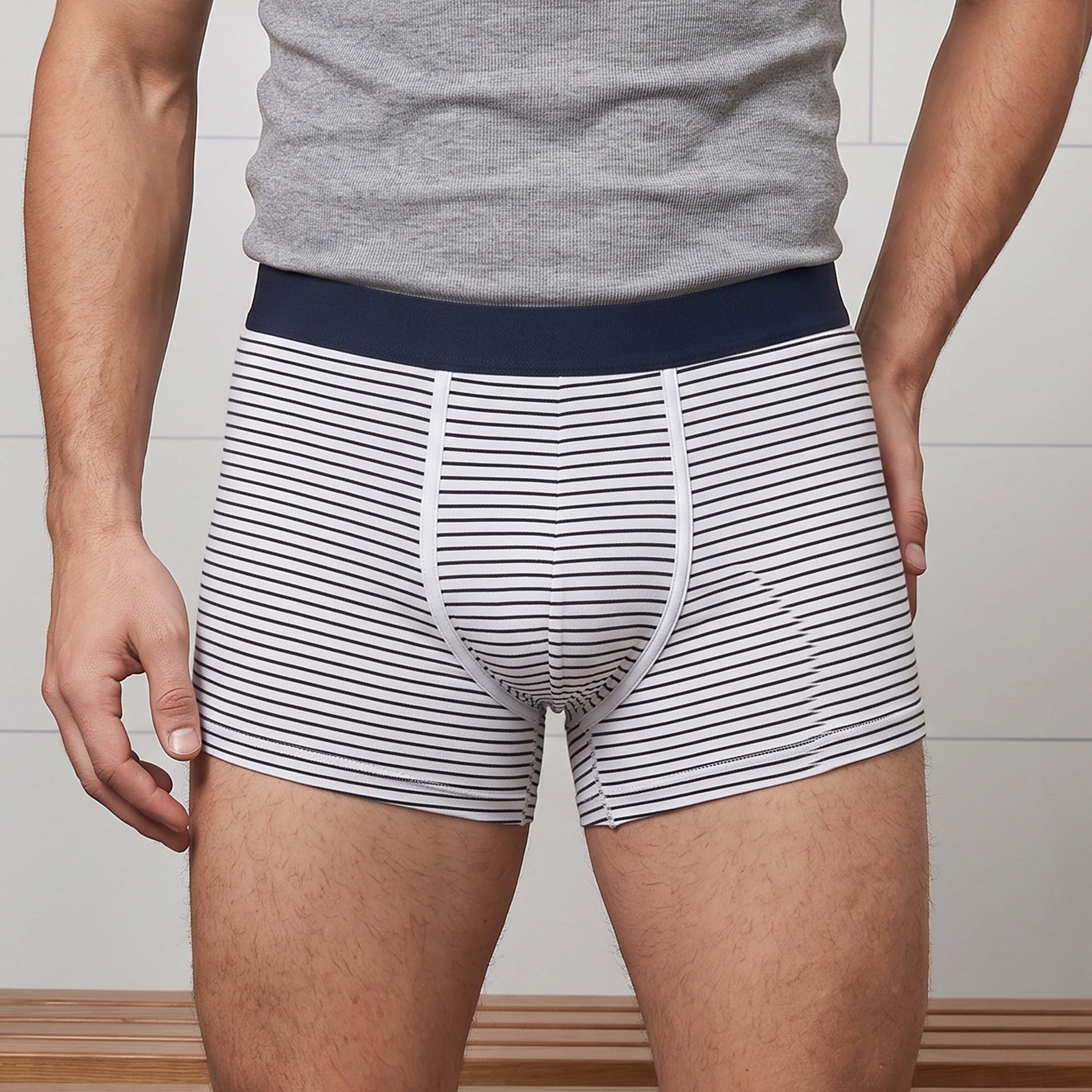 سراويل ترانك قطن متنوعة - عبوة 3 قطع-men-clothing-innerwear-underwear-image-6