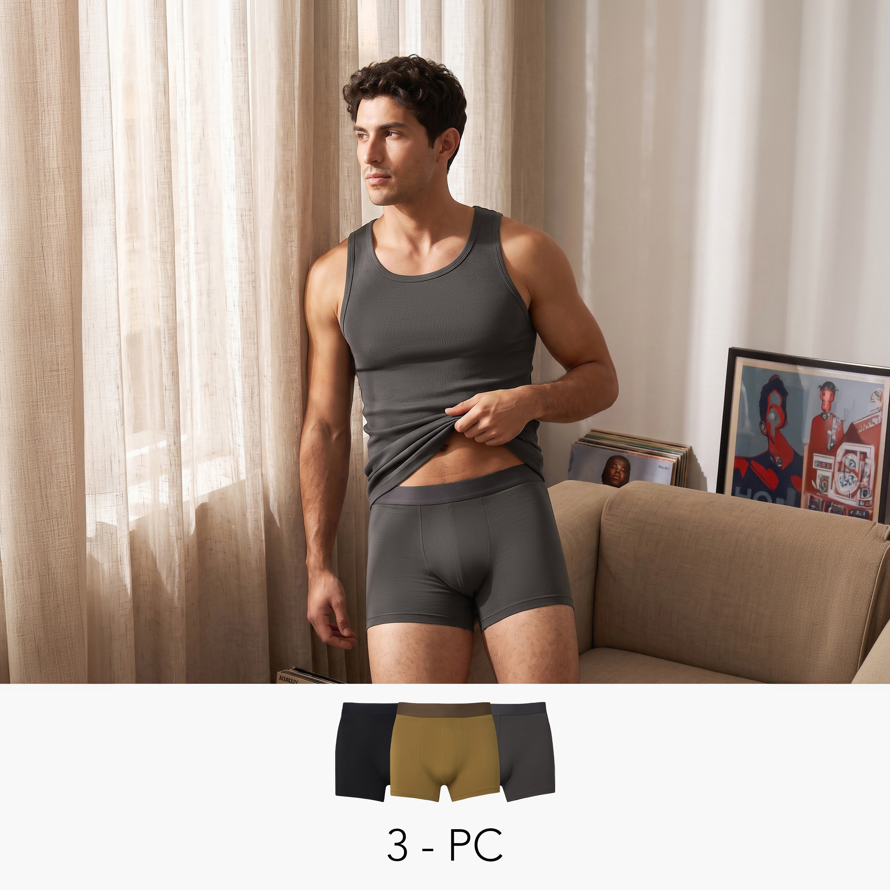 طقم ملابس داخلية من ترانكس - 3 قطع-men-clothing-innerwear-underwear-image-1