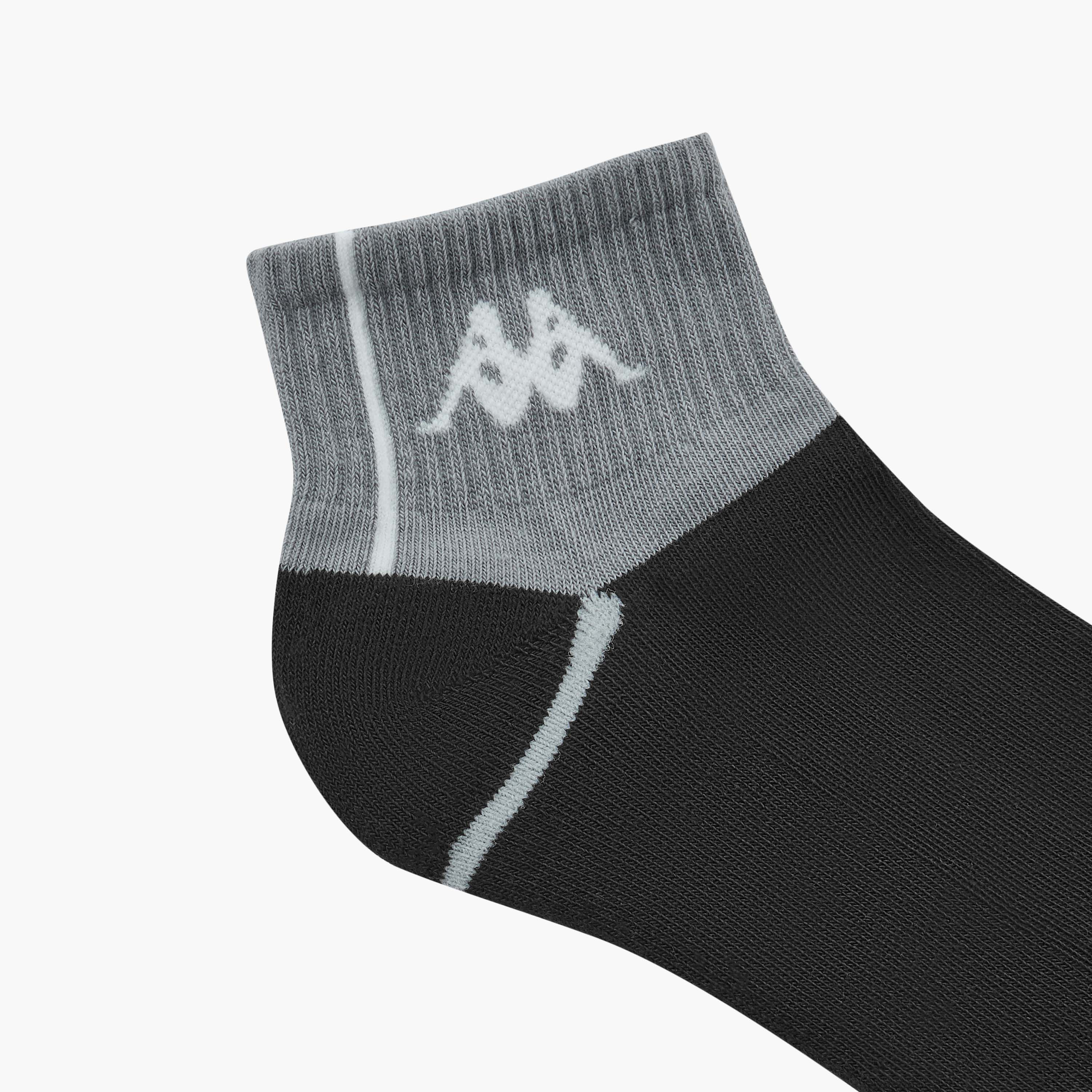 طقم من 3 - جوارب رجالية طول الكاحل من كابا-men-socks-image-3