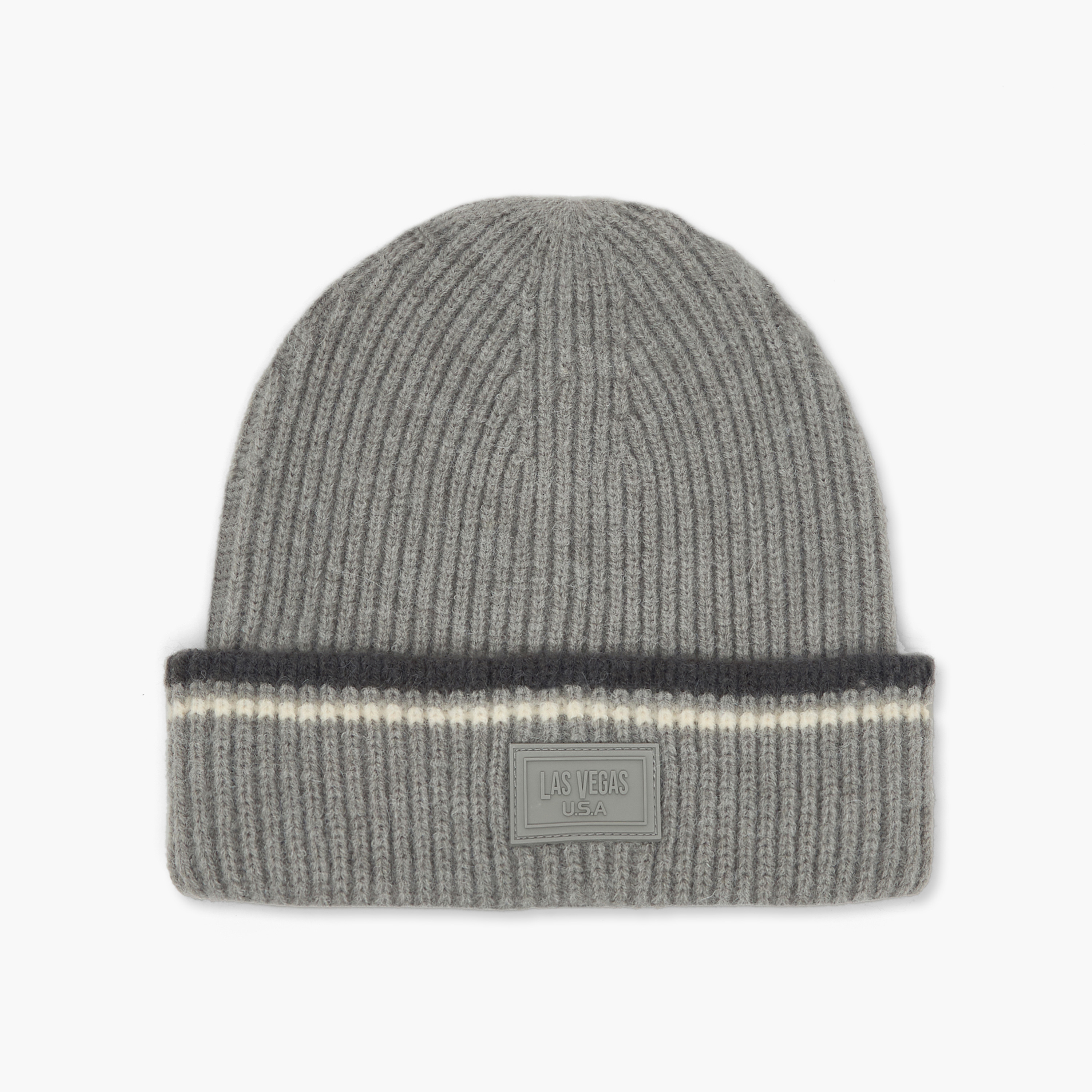 Set of 2 - Men Beanie with Turn-Up Hem-men-caps-image-3
