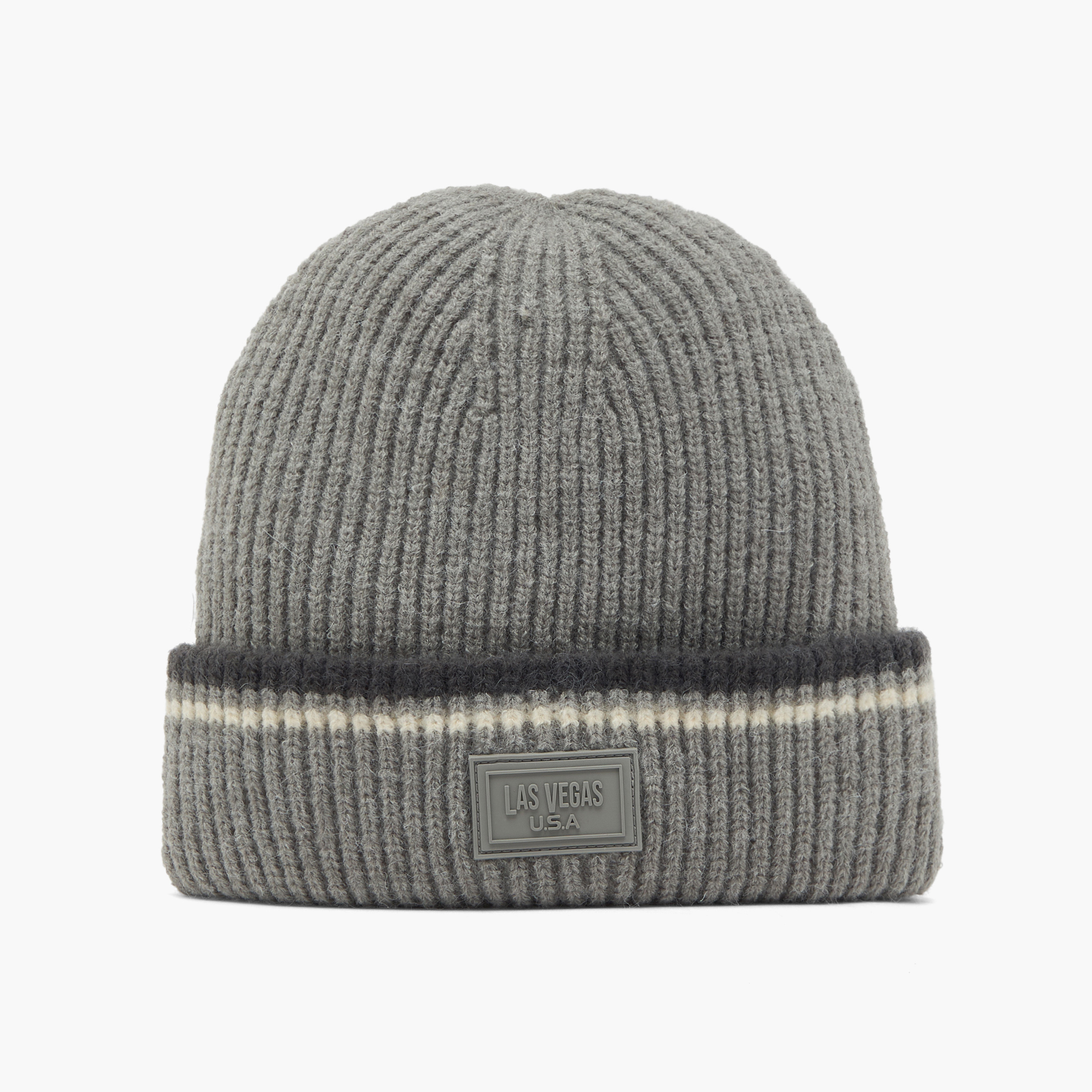Set of 2 - Men Beanie with Turn-Up Hem-men-caps-image-6