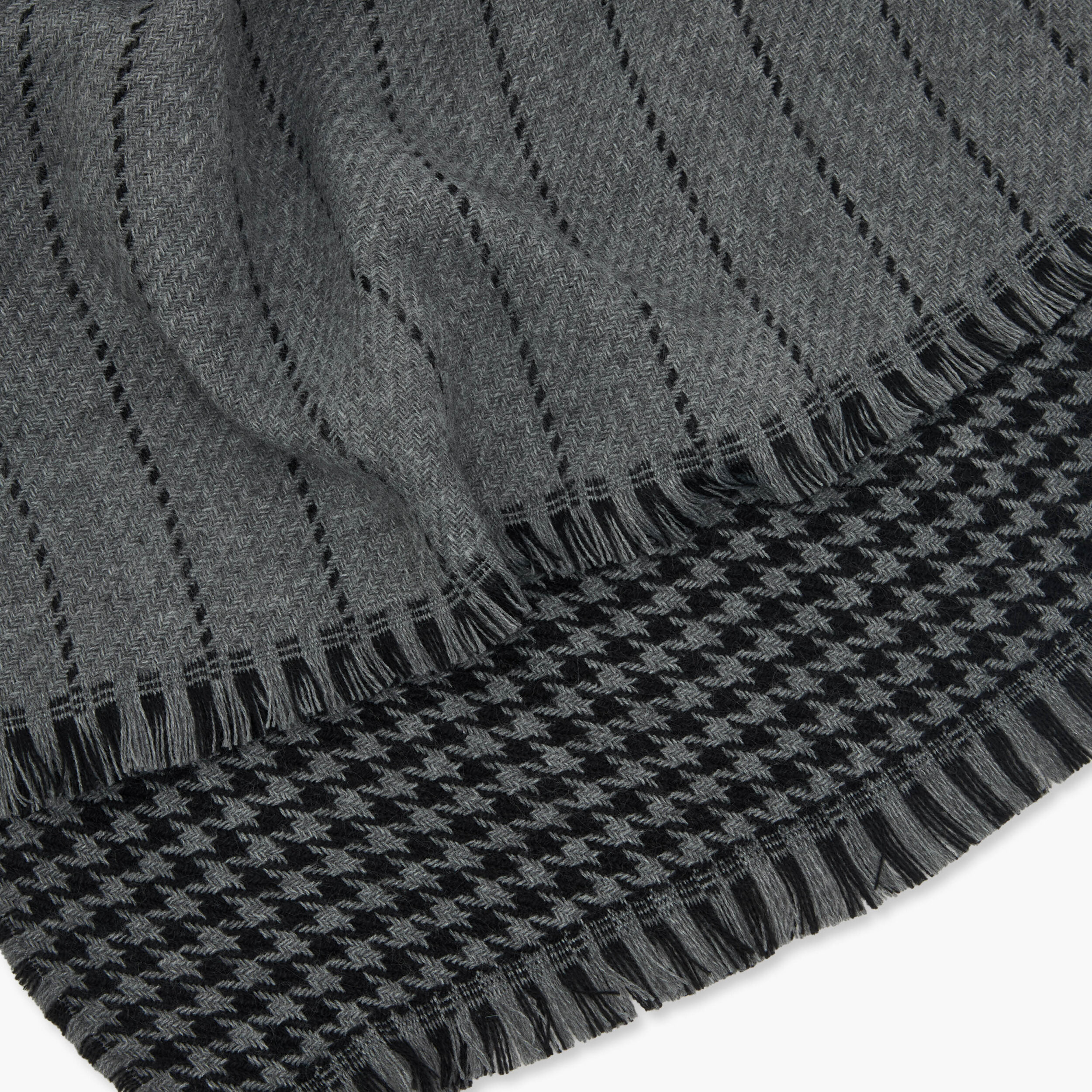 Houndstooth Texture Scarf-men-scarvesandgloves-image-5