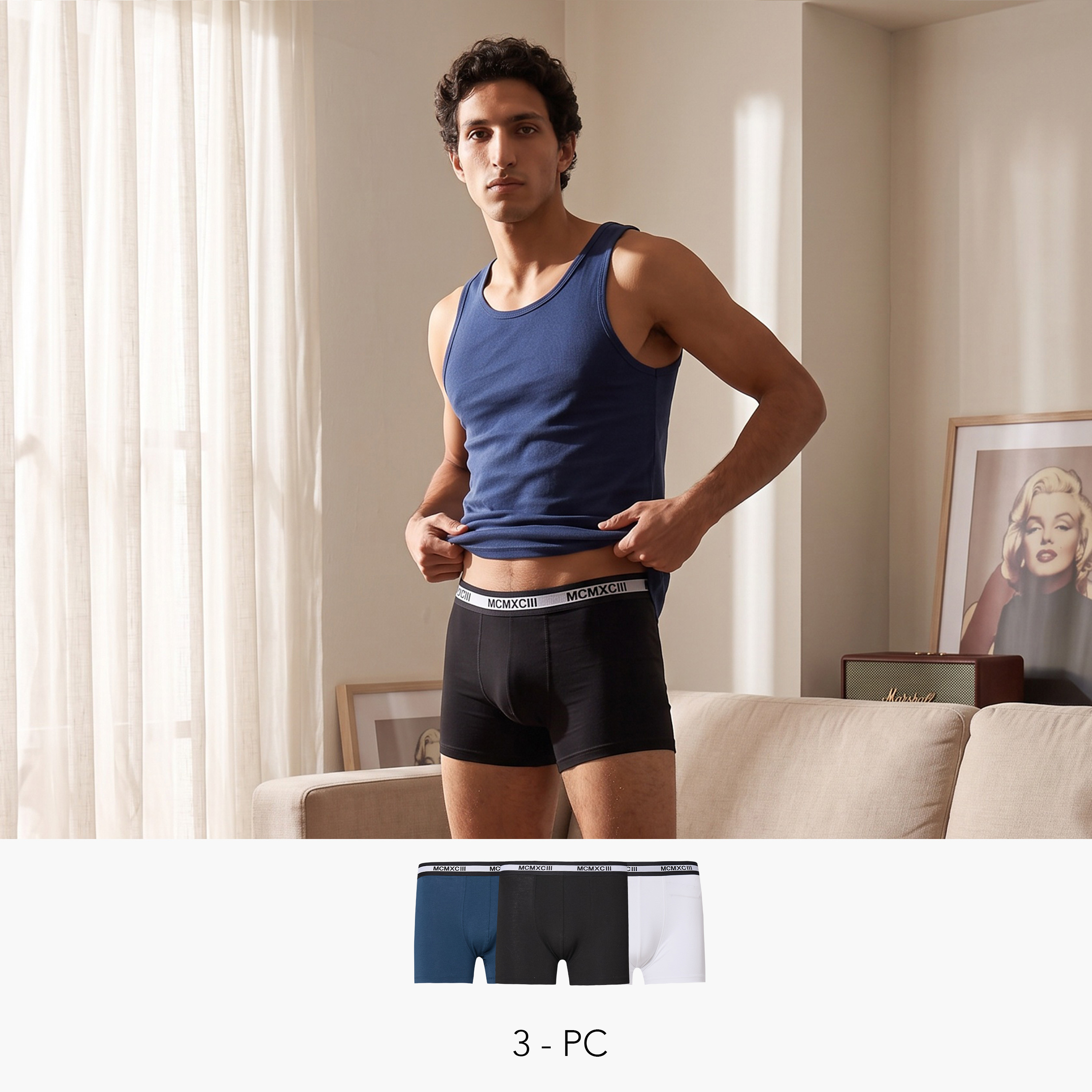 Pack of 3 Assorted Trunks-men-clothing-innerwear-underwear-image-1