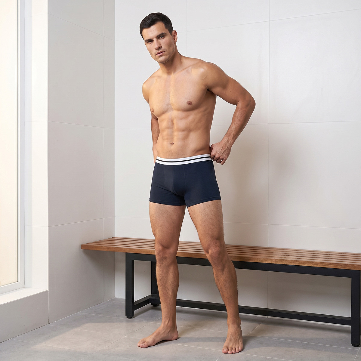 Pack of 3 - Knitted Trunks-men-clothing-innerwear-underwear-image-5