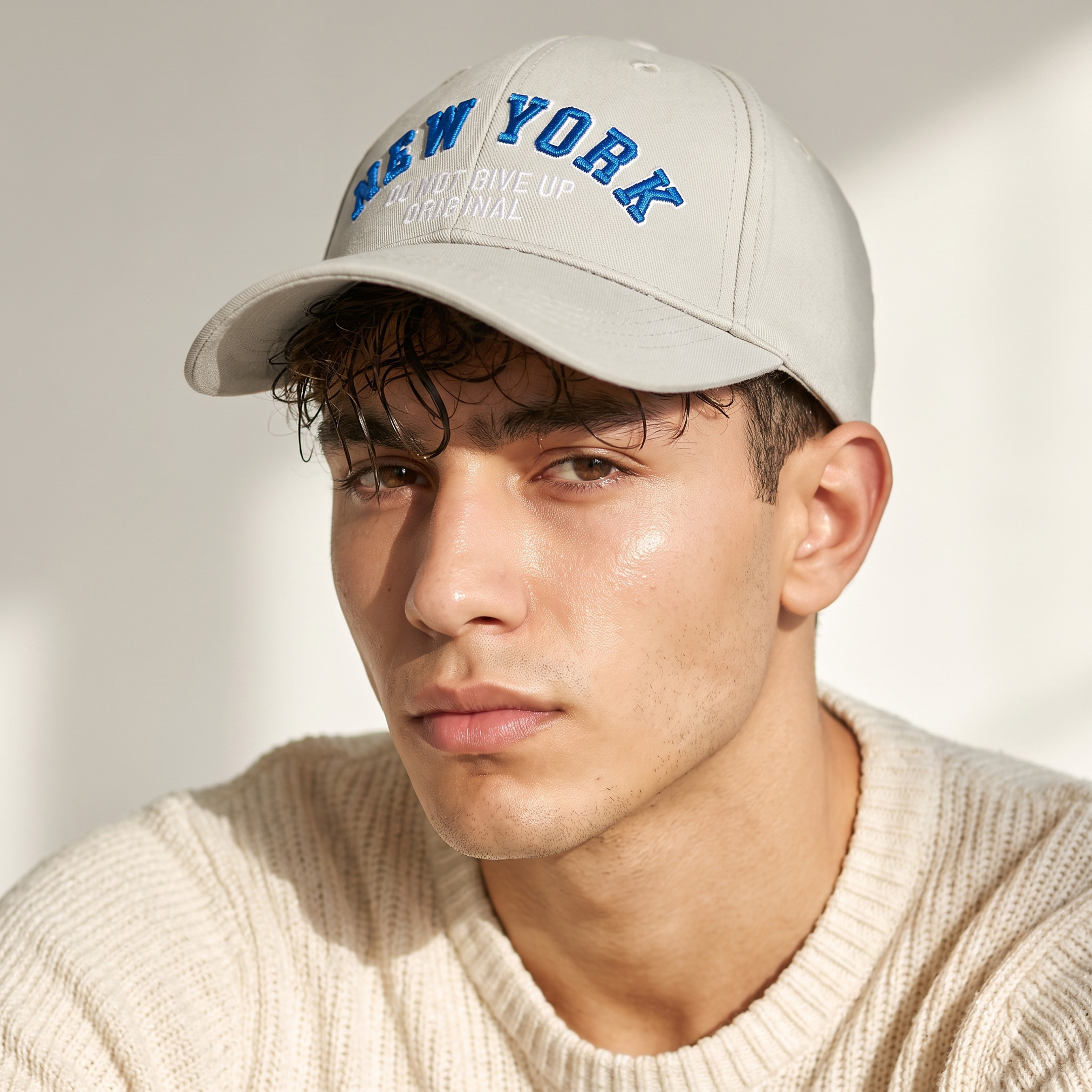 كاب للرجال بشريط إغلاق وإبزيم-men-caps-image-2