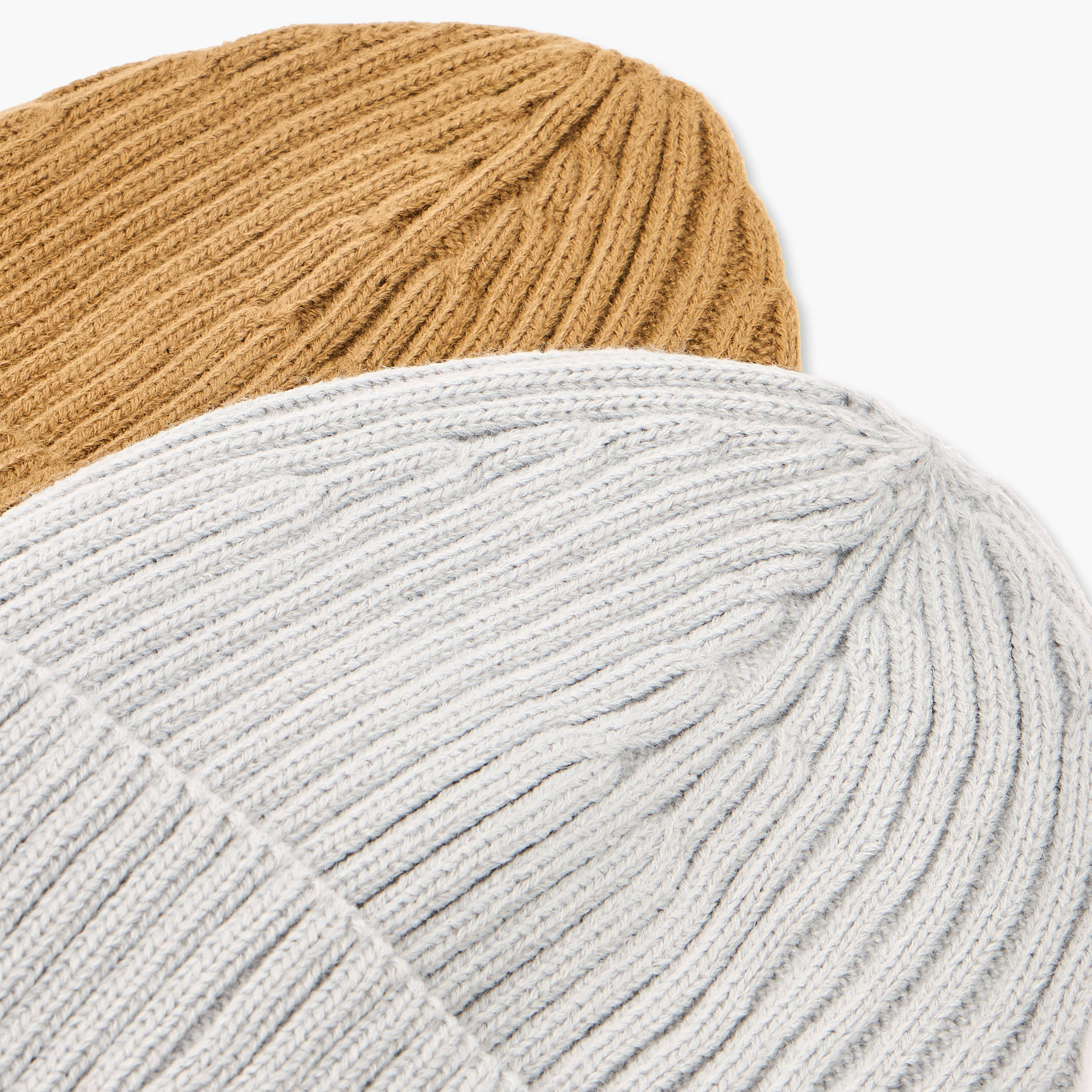 Set of 2 - Men Beanie with Turn-Up Hem-men-caps-image-7