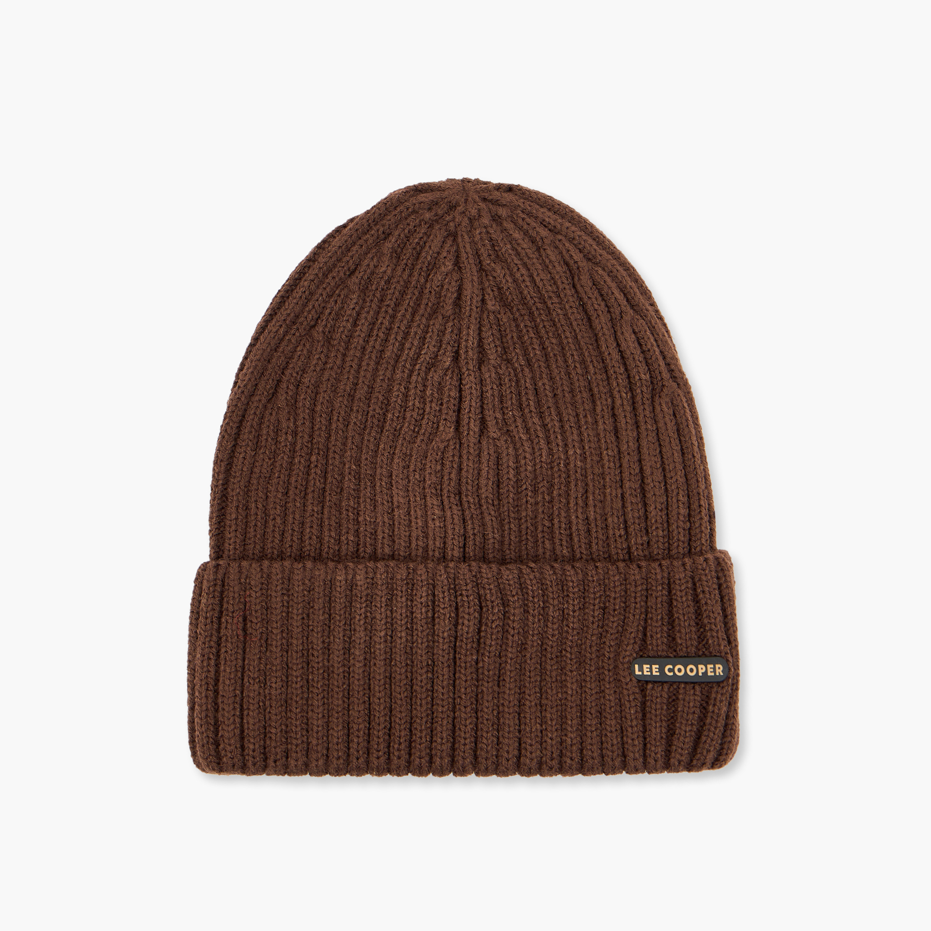 Set of 3 - Lee Cooper Men Beanie with Turn-Up Hem-men-caps-image-4