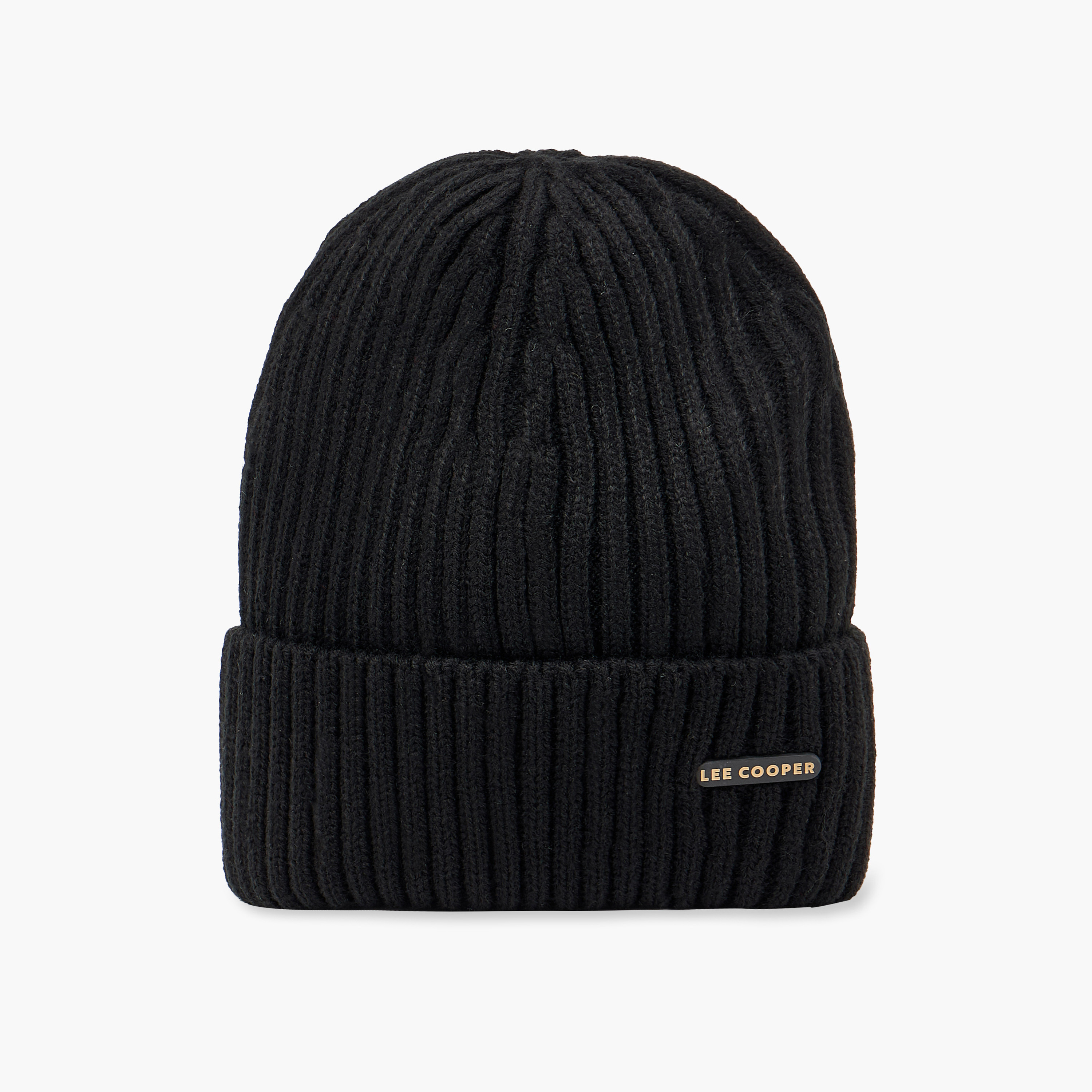 Set of 3 - Lee Cooper Men Beanie with Turn-Up Hem-men-caps-image-9