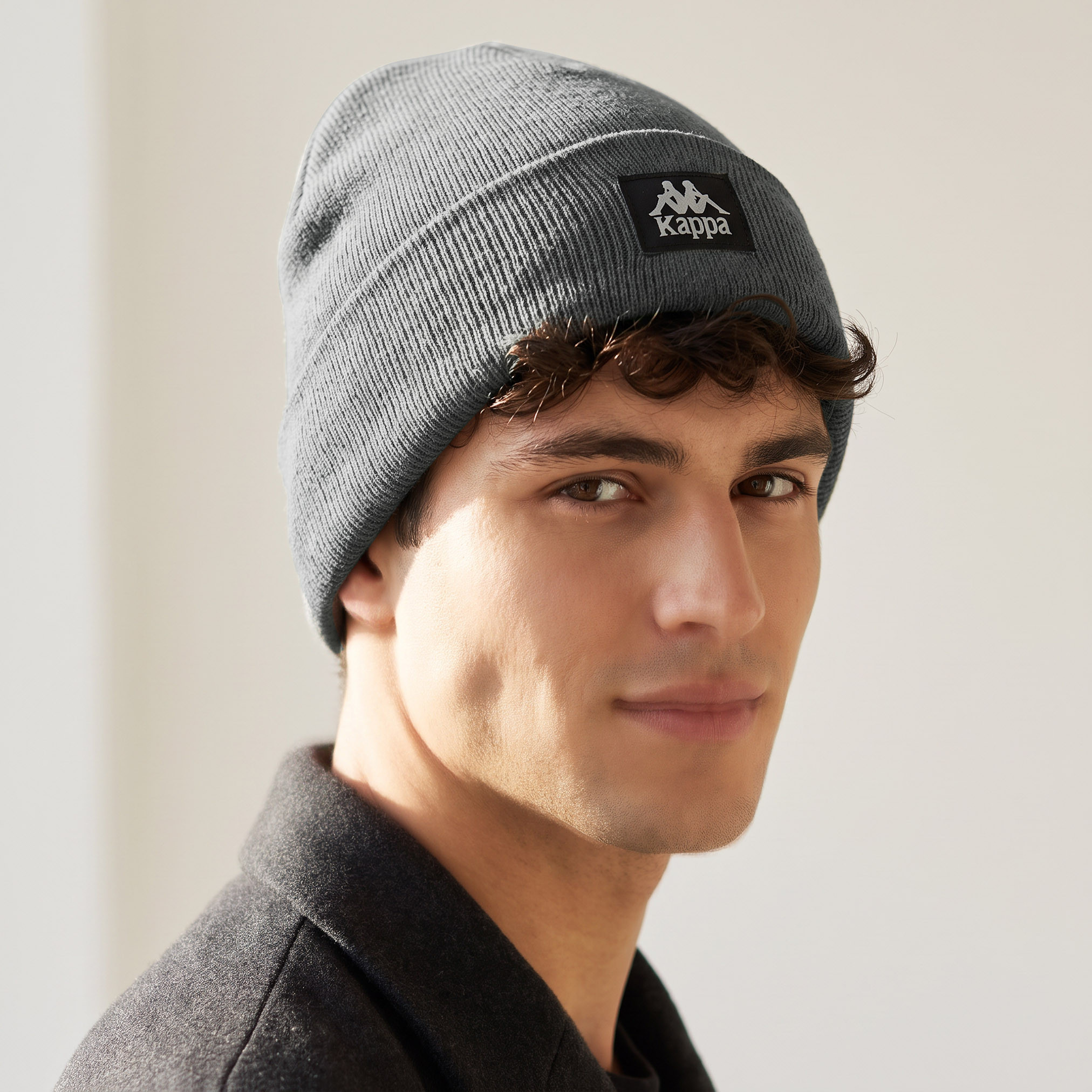 Set of 2 - Kappa Men Beanie with Turn-Up Hem-men-caps-image-2