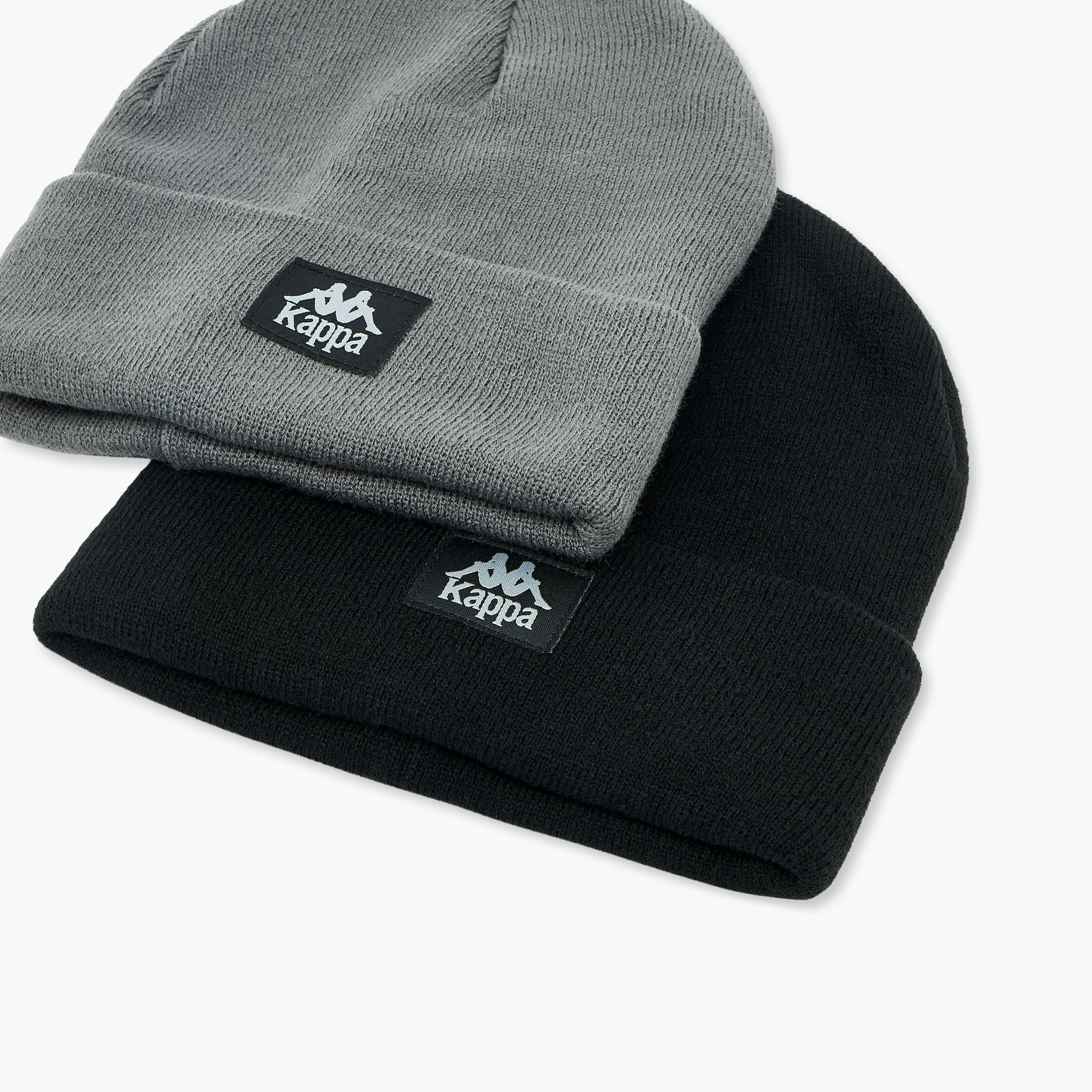 Set of 2 - Kappa Men Beanie with Turn-Up Hem-men-caps-image-6