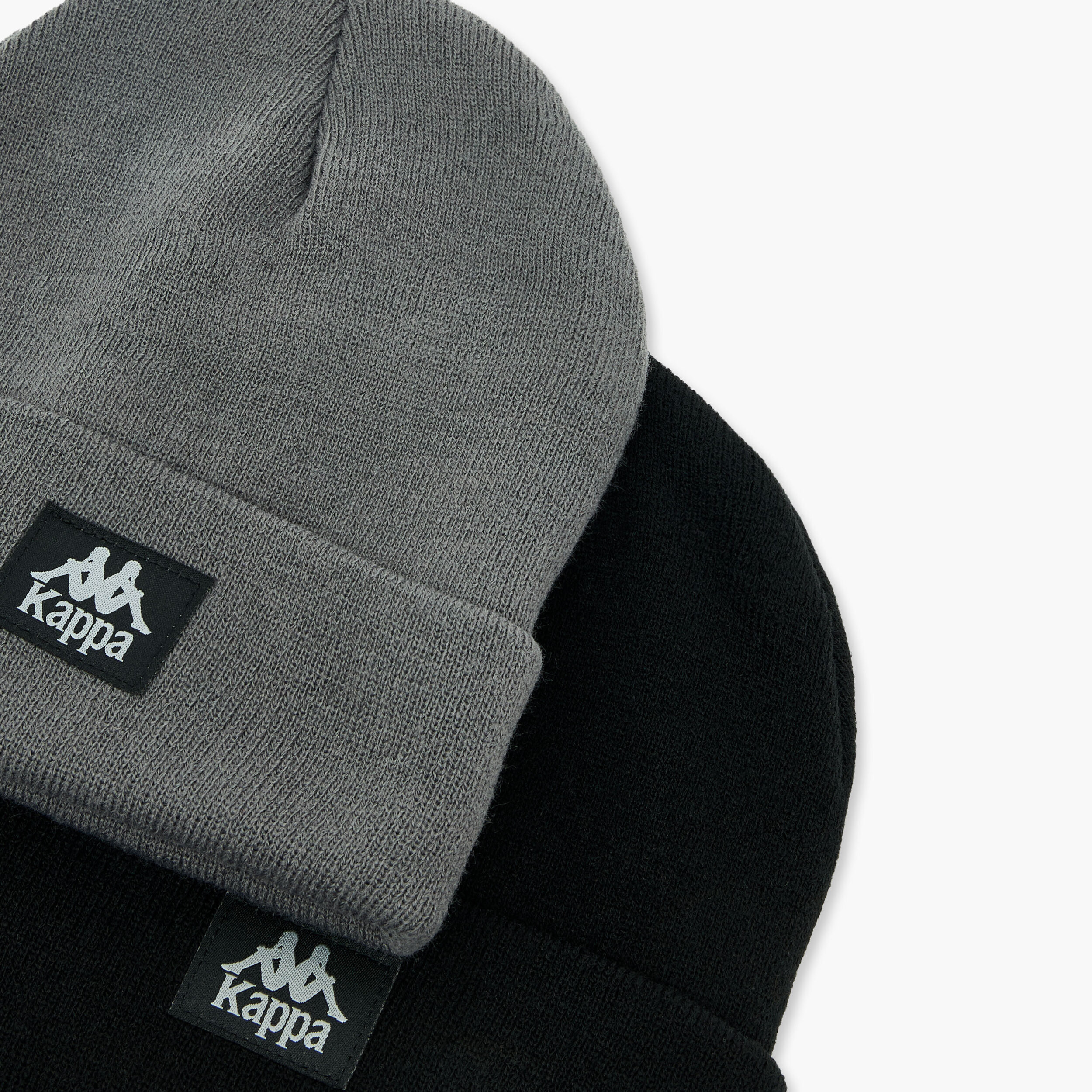 Set of 2 - Kappa Men Beanie with Turn-Up Hem-men-caps-image-7