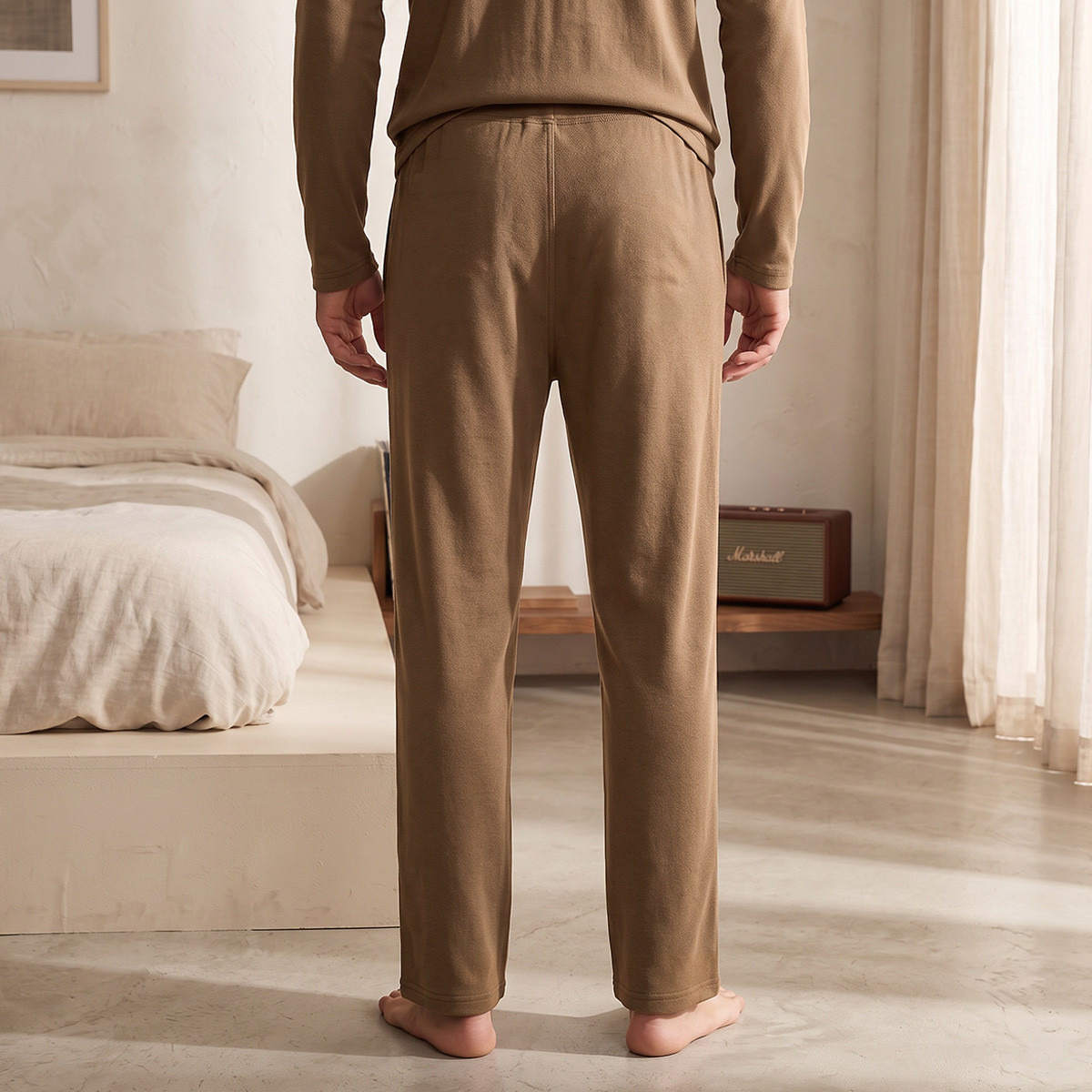 Textured T-shirt & Pyjama Set-men-clothing-nightwear-sets-image-5