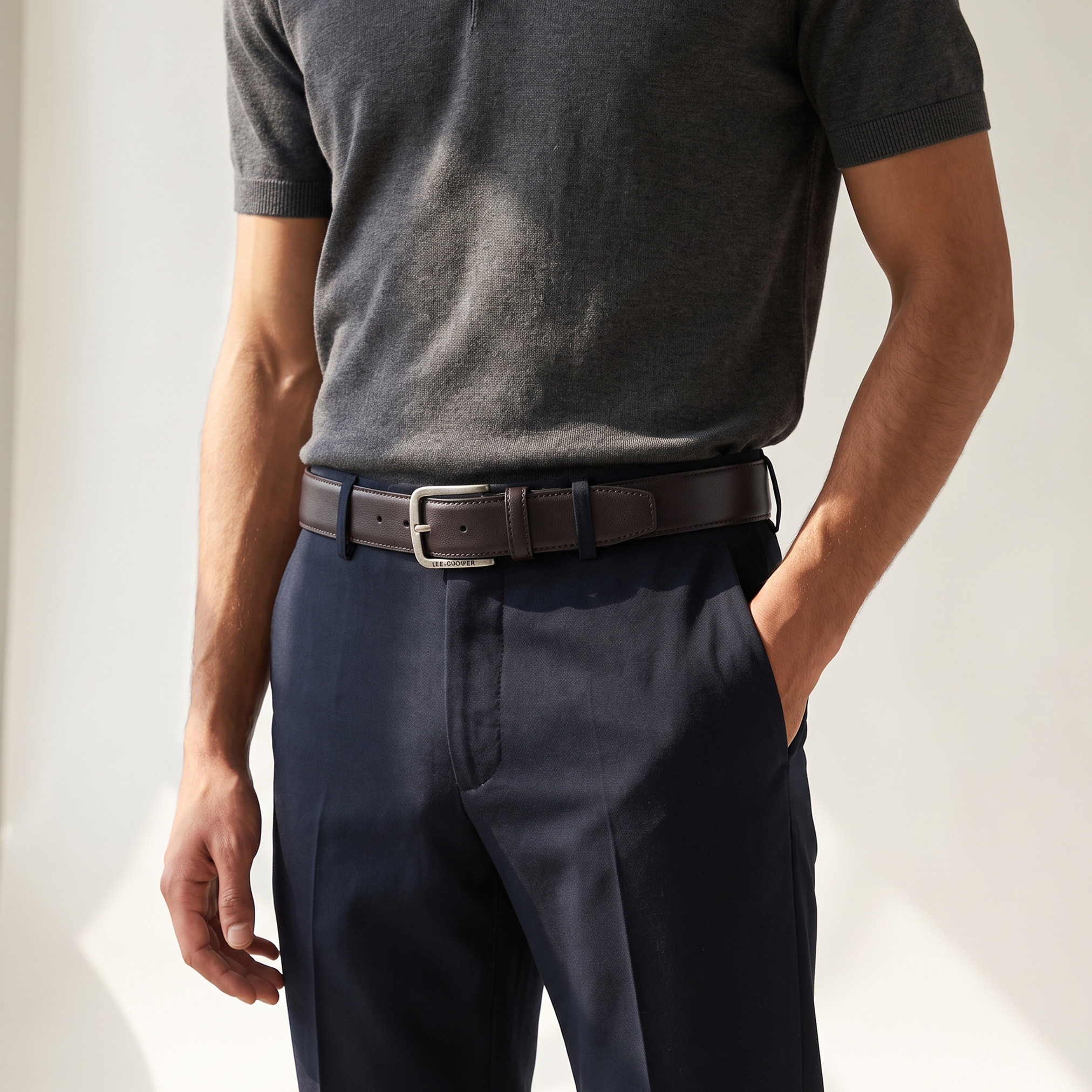 Lee Cooper Men Leather Belt-men-beltsandwallets-belts-image-2