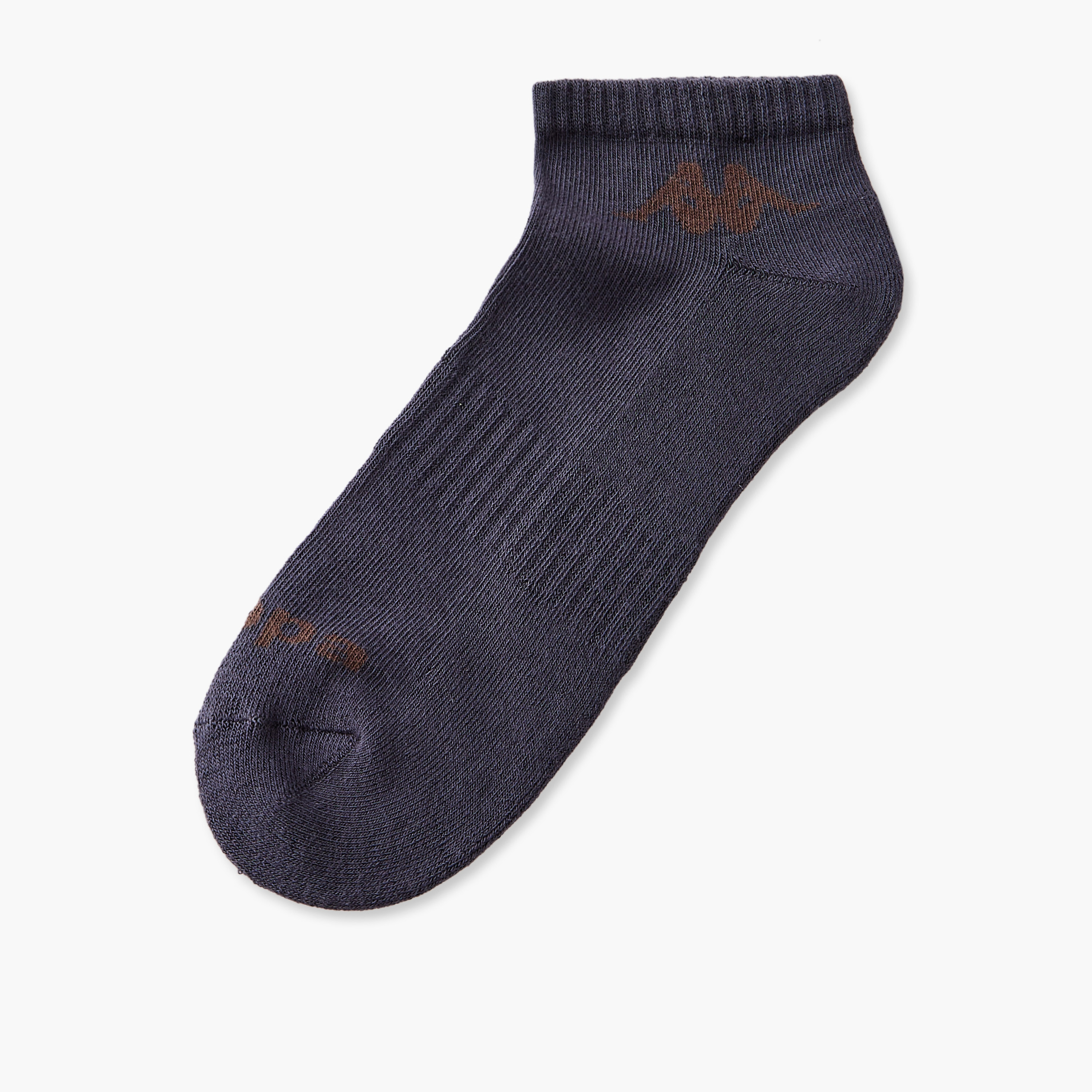 Kappa Men Ankle Length Socks Half Terry - Set of 3-men-socks-image-4