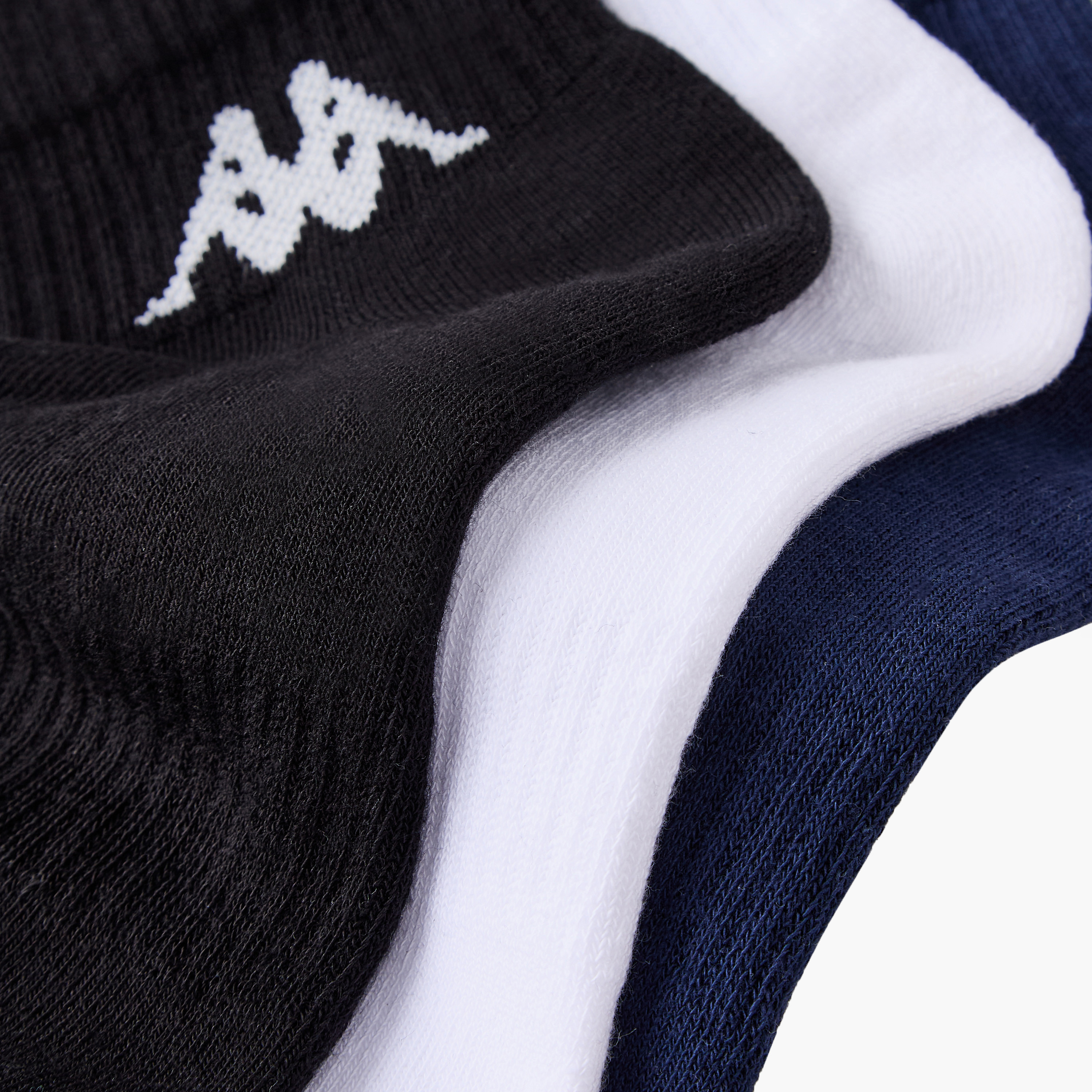 طقم جوارب للرجال بطول الكاحل من كابا 3 أزواج-men-socks-image-6