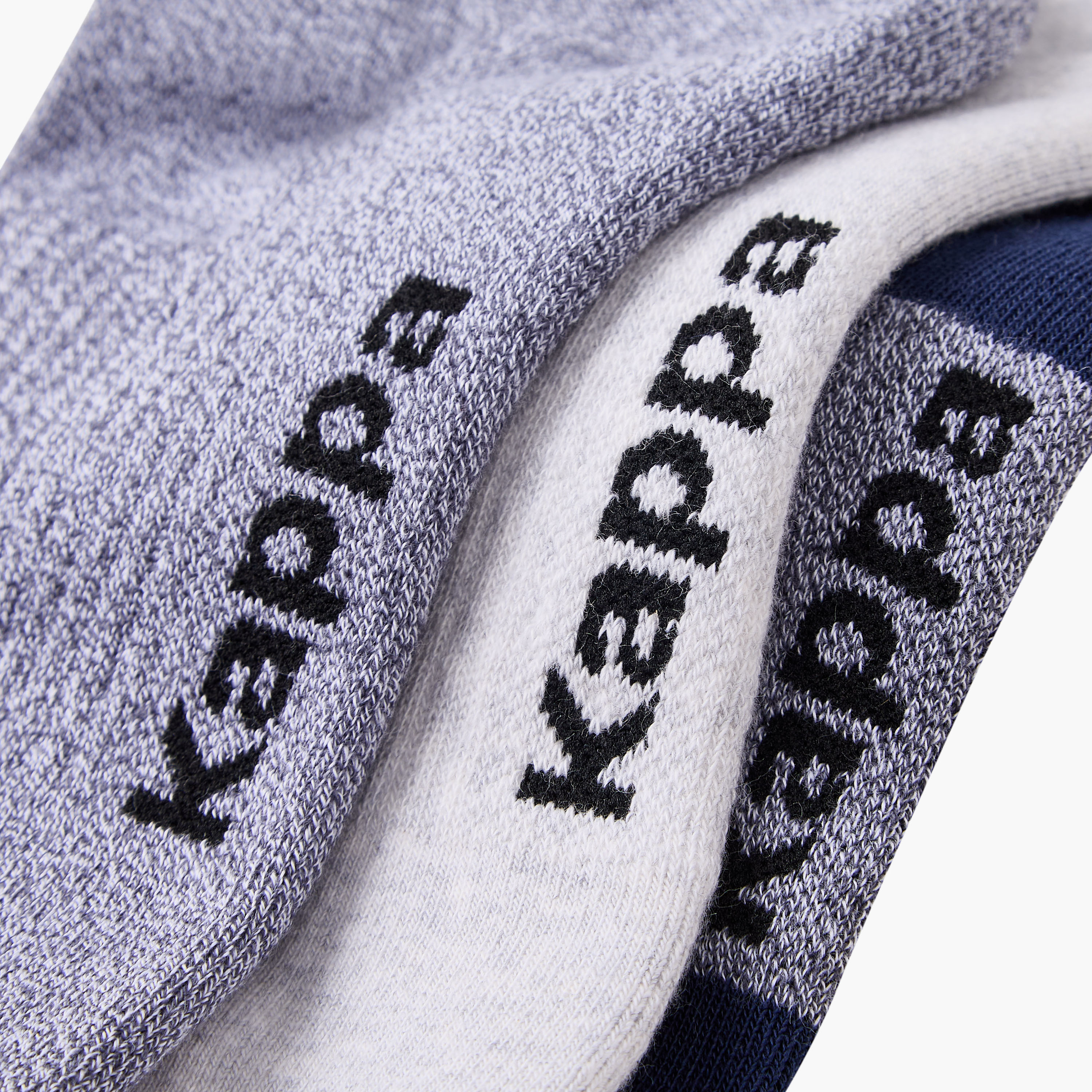 طقم جوارب للرجال بطول الكاحل من كابا 3 أزواج-men-socks-image-6