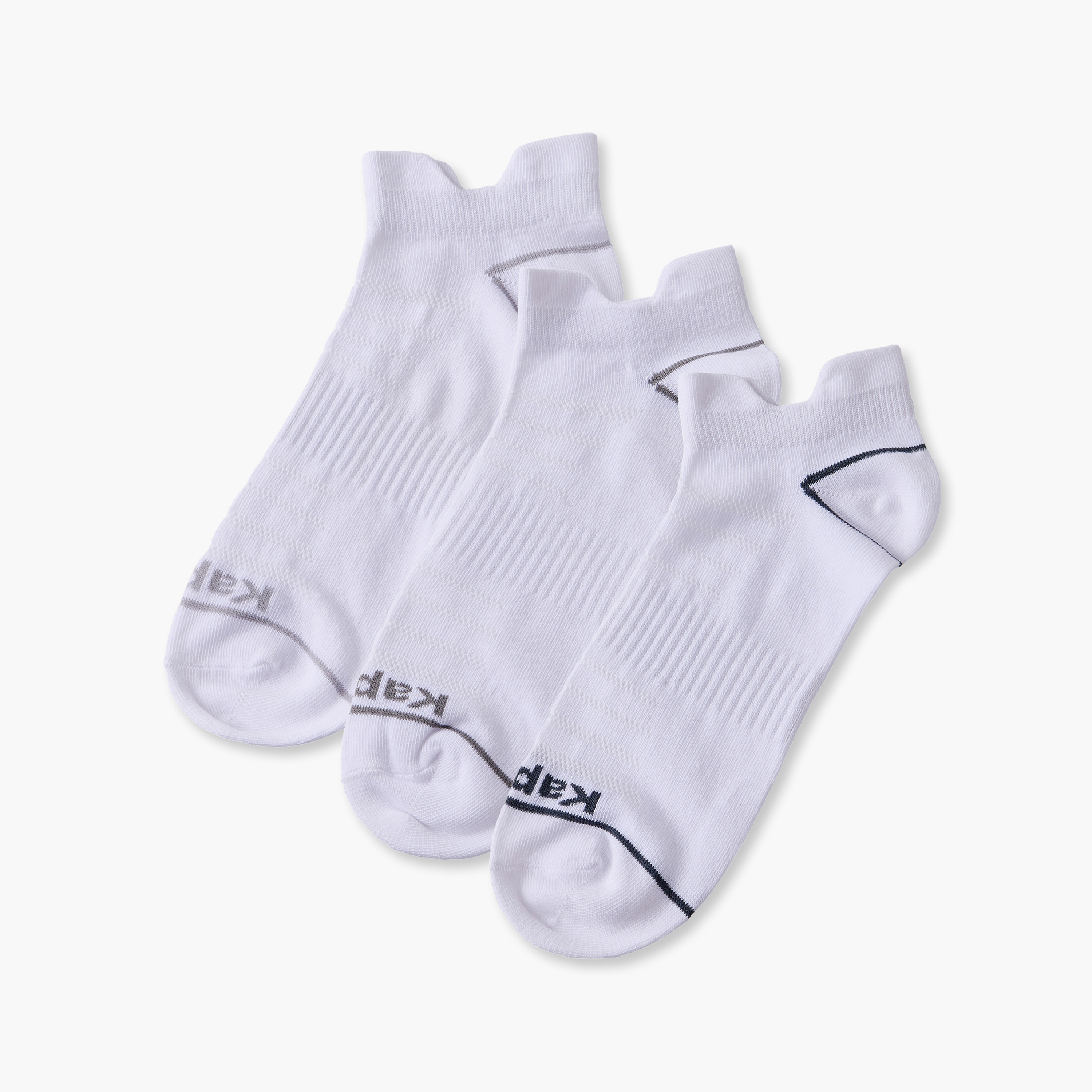 Kappa Men Ankle Length Socks  - Set of 3-men-socks-image-1