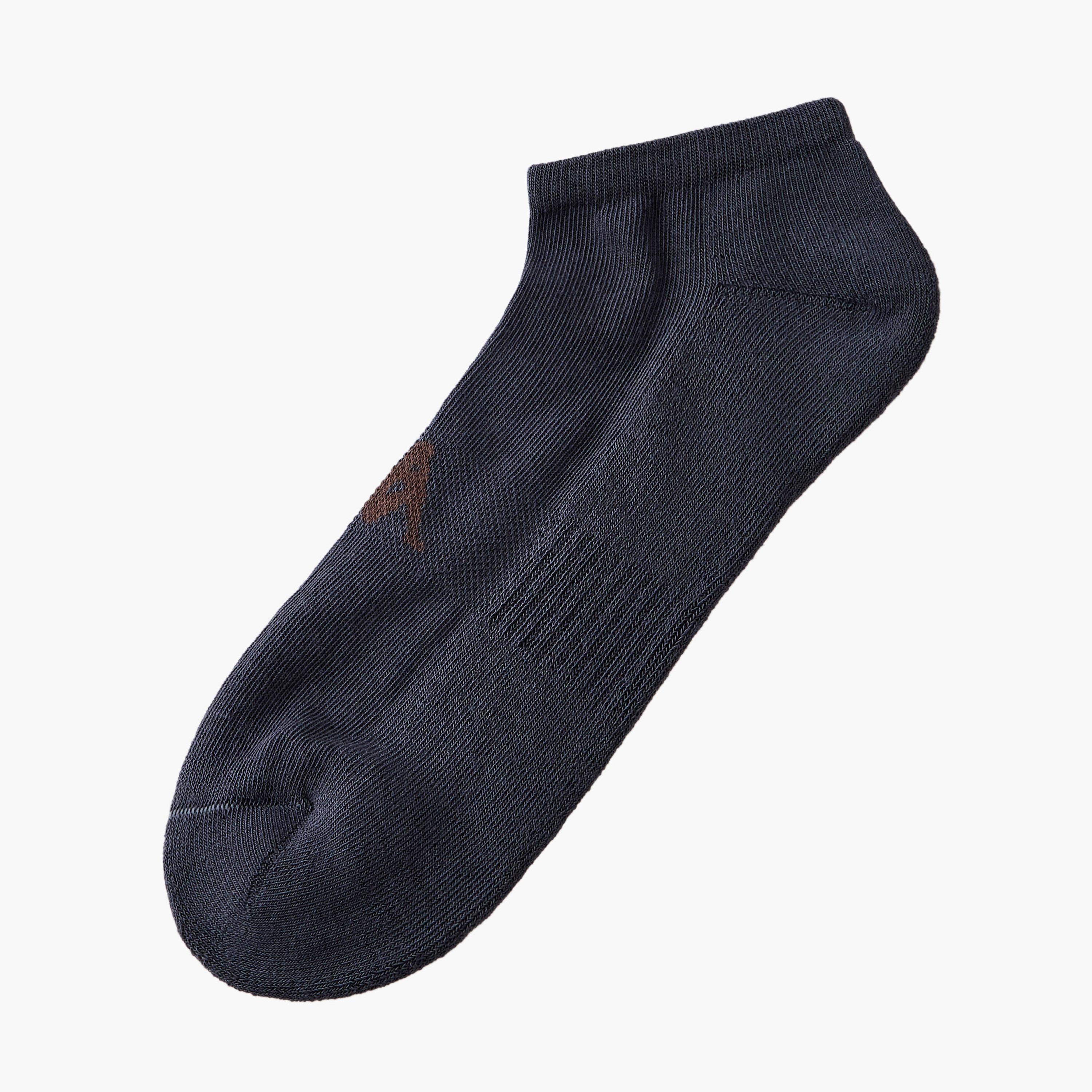 Kappa Men Ankle Length Socks Half Terry - Set of 5-men-socks-image-3