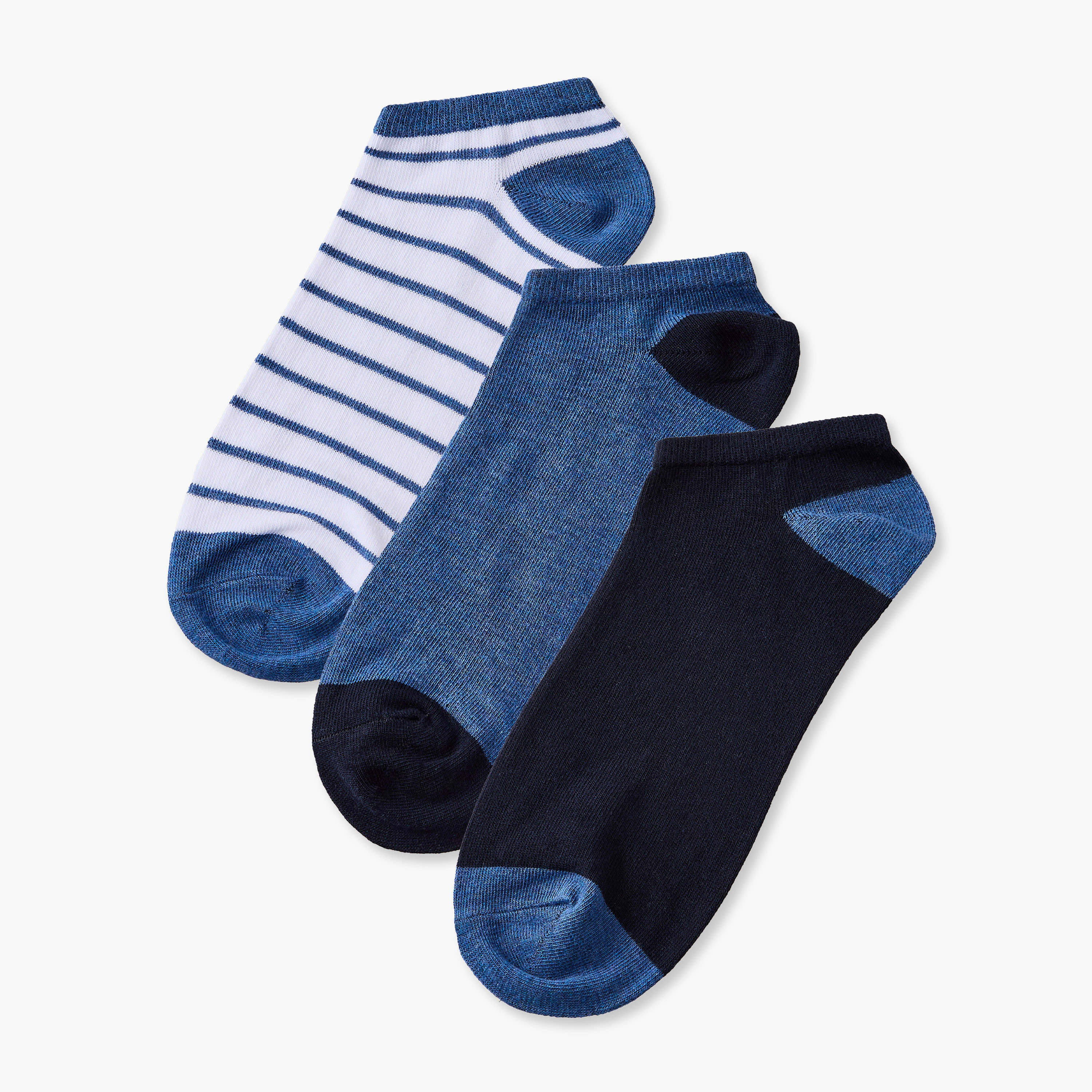 Men Socks Ankle Length - Set of 3-men-socks-image-1