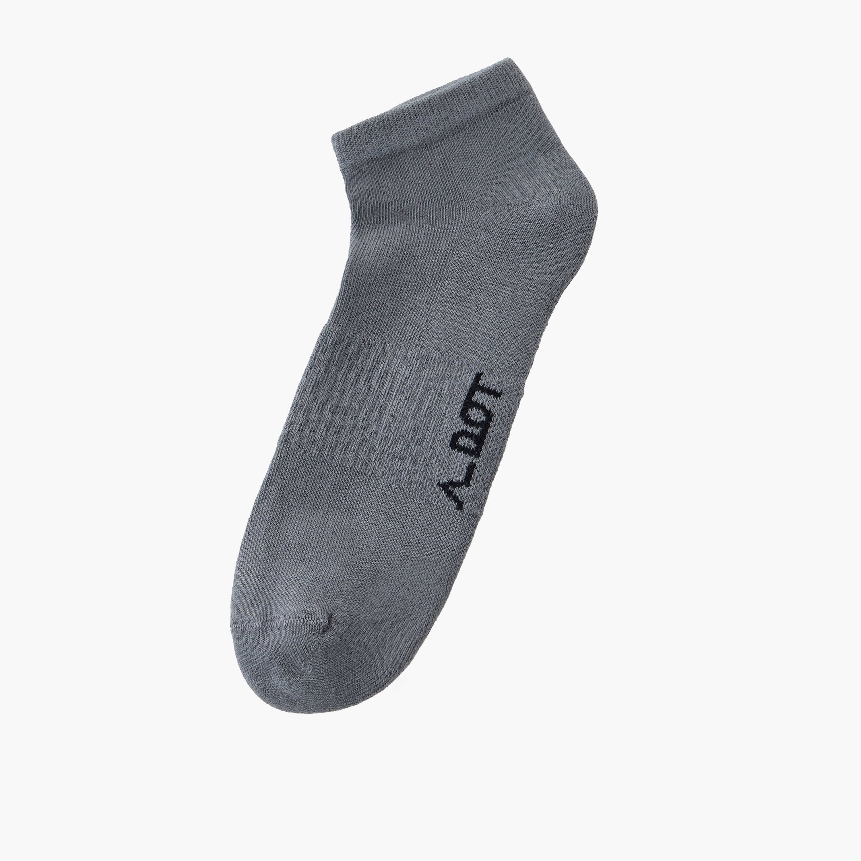 Men Half Terry Trainer Socks - Set of 5-men-socks-image-2