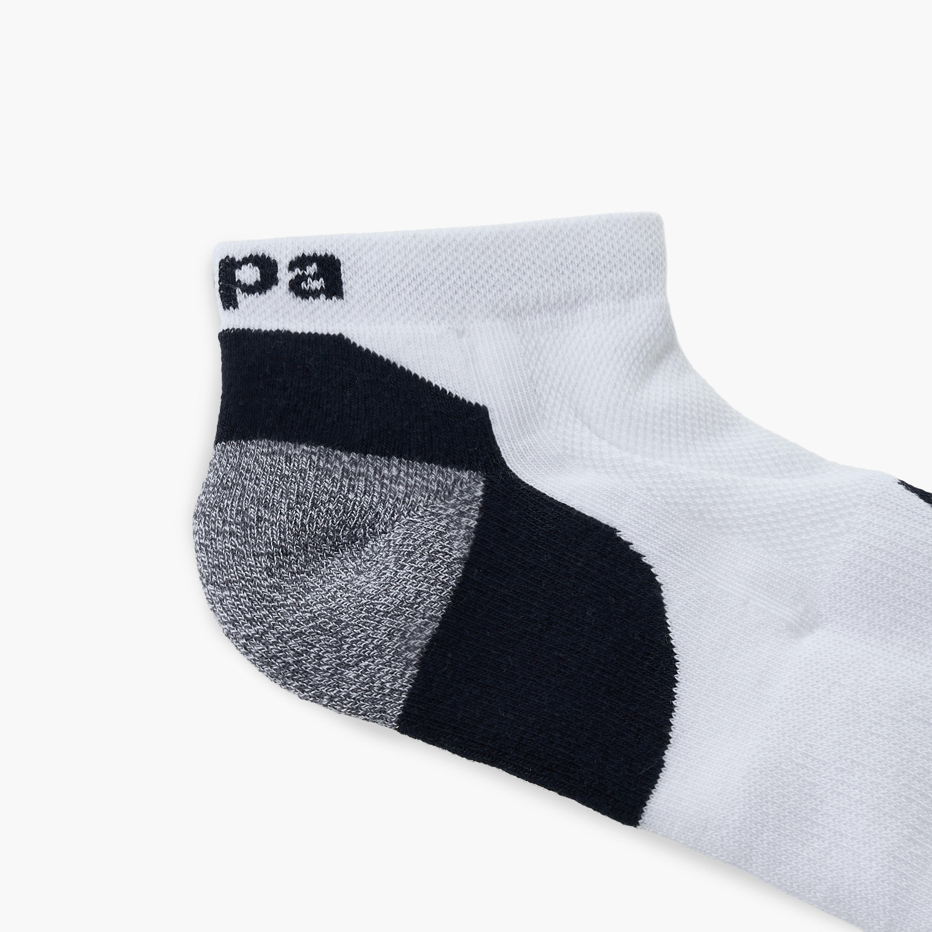 طقم جوارب بطول الكاحل للرجال بتصميم ملون 3 أزواج من كابا-men-socks-image-3