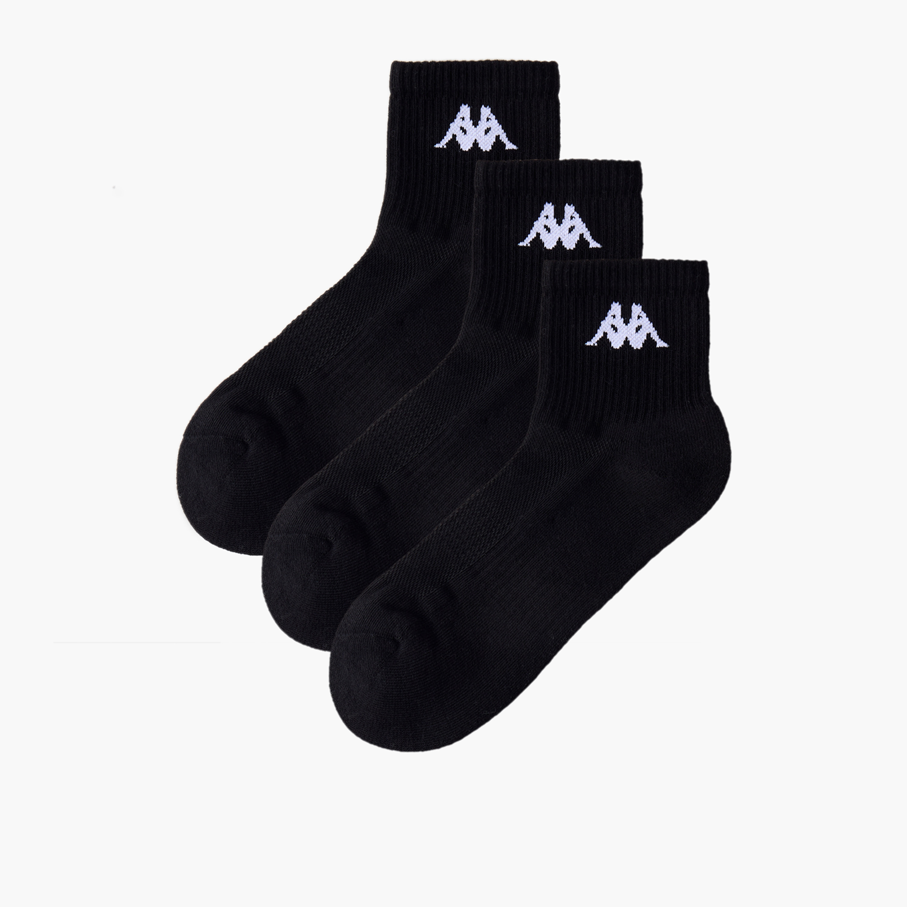 طقم جوارب للرجال بطول متوسط من كابا 3 أزواج-men-socks-image-1