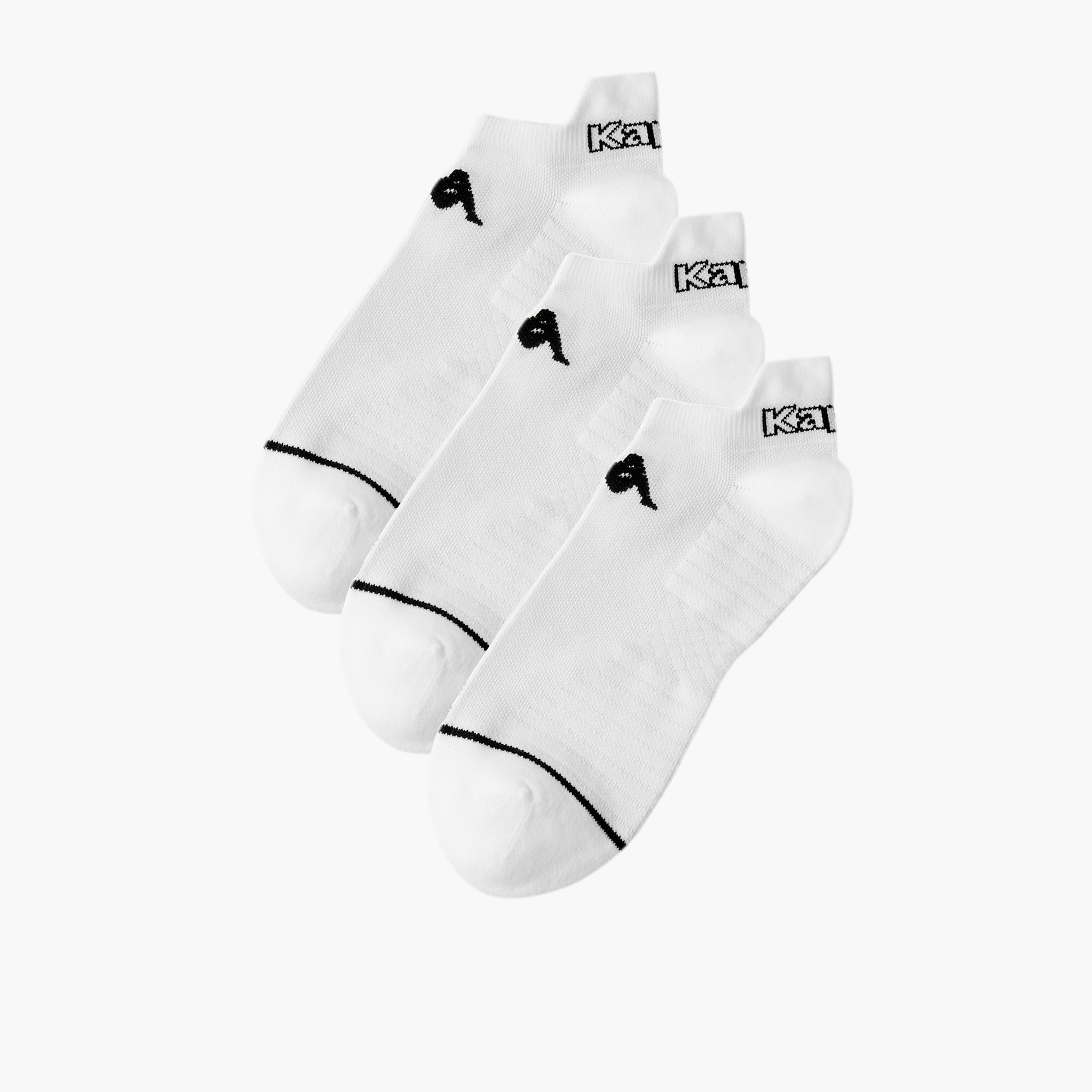 طقم جوارب للرجال بطول الكاحل من كابا 3 أزواج-men-socks-image-1