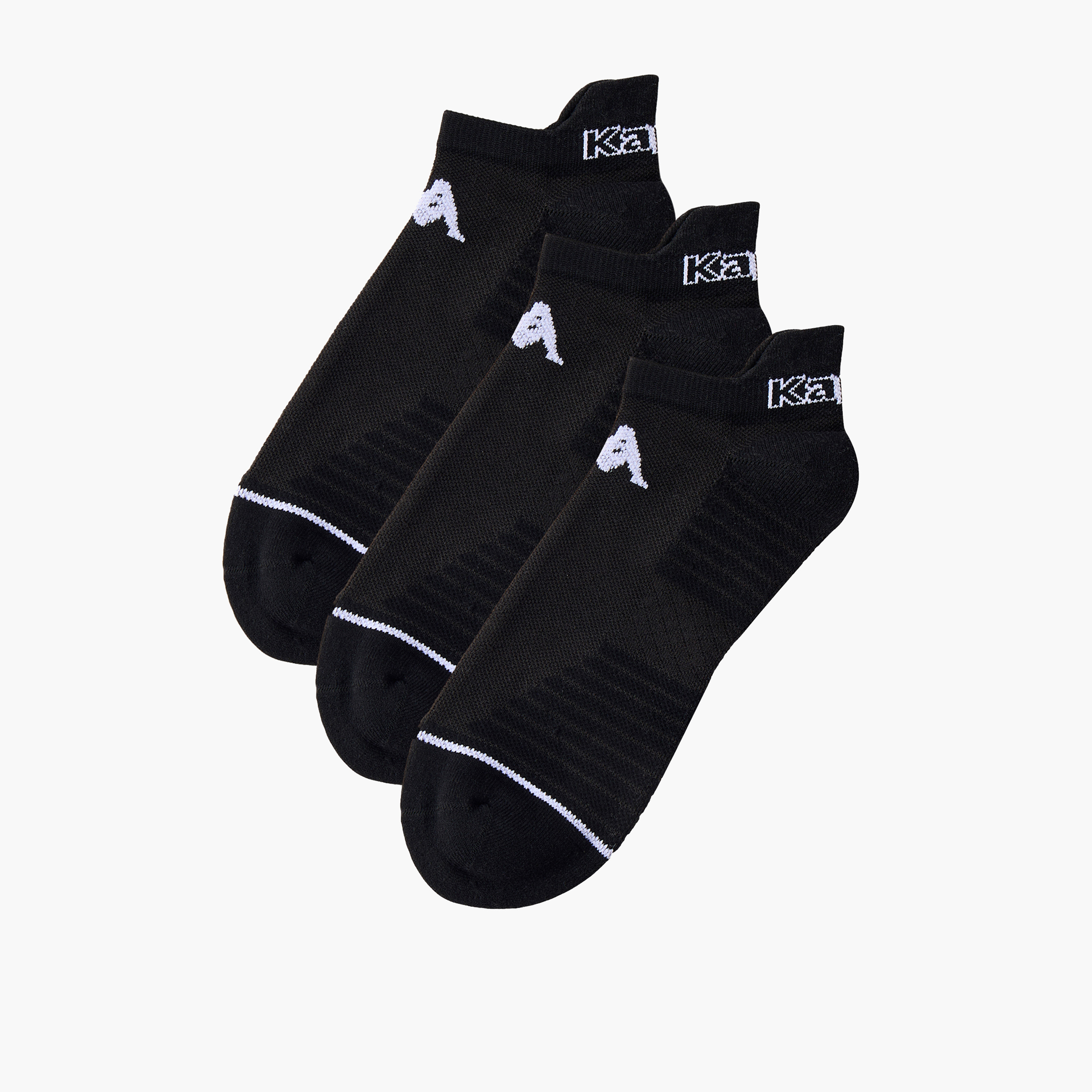 طقم جوارب للرجال بطول الكاحل من كابا 3 أزواج-men-socks-image-1