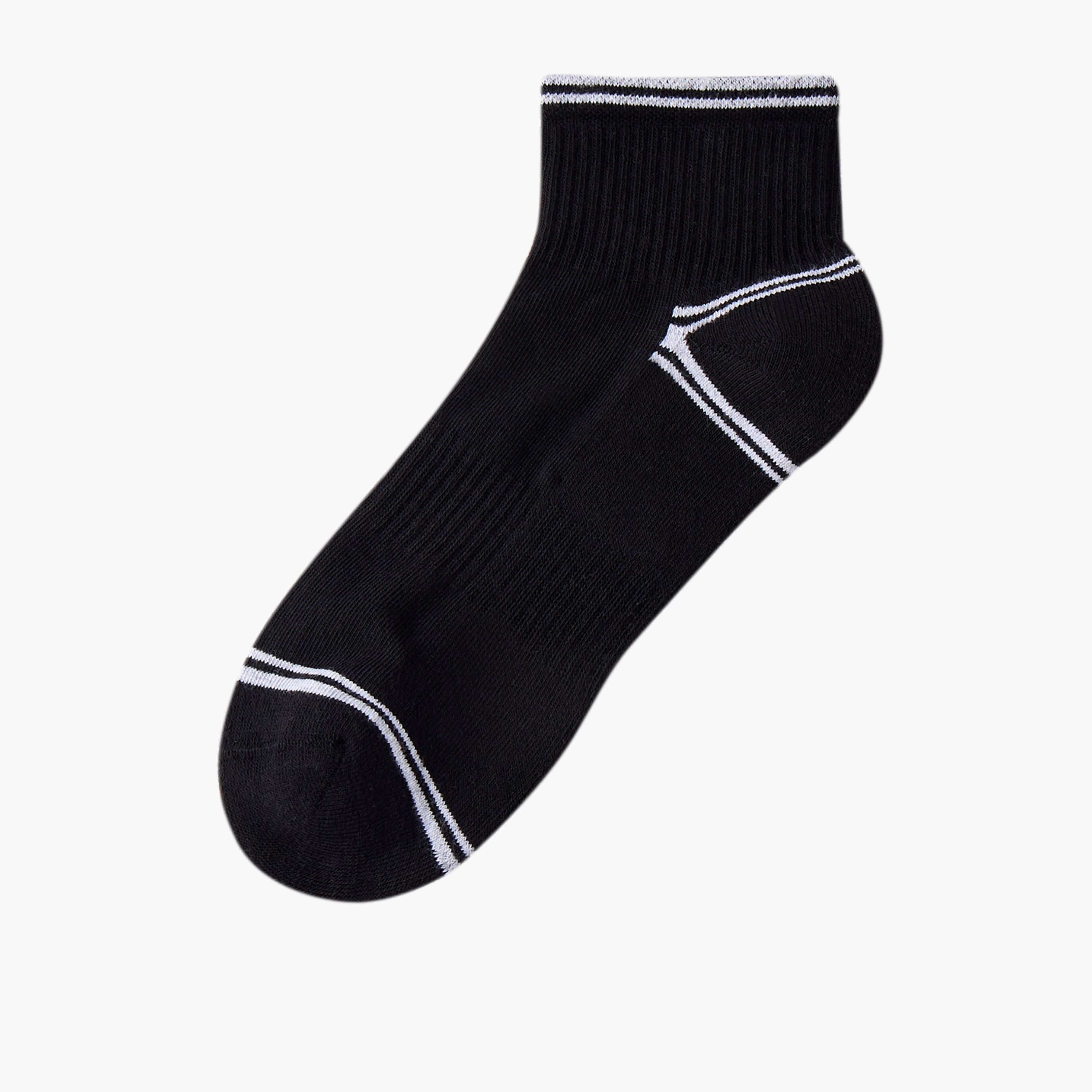 طقم جوارب للرجال بطول الكاحل من كابا 3 أزواج-men-socks-image-2