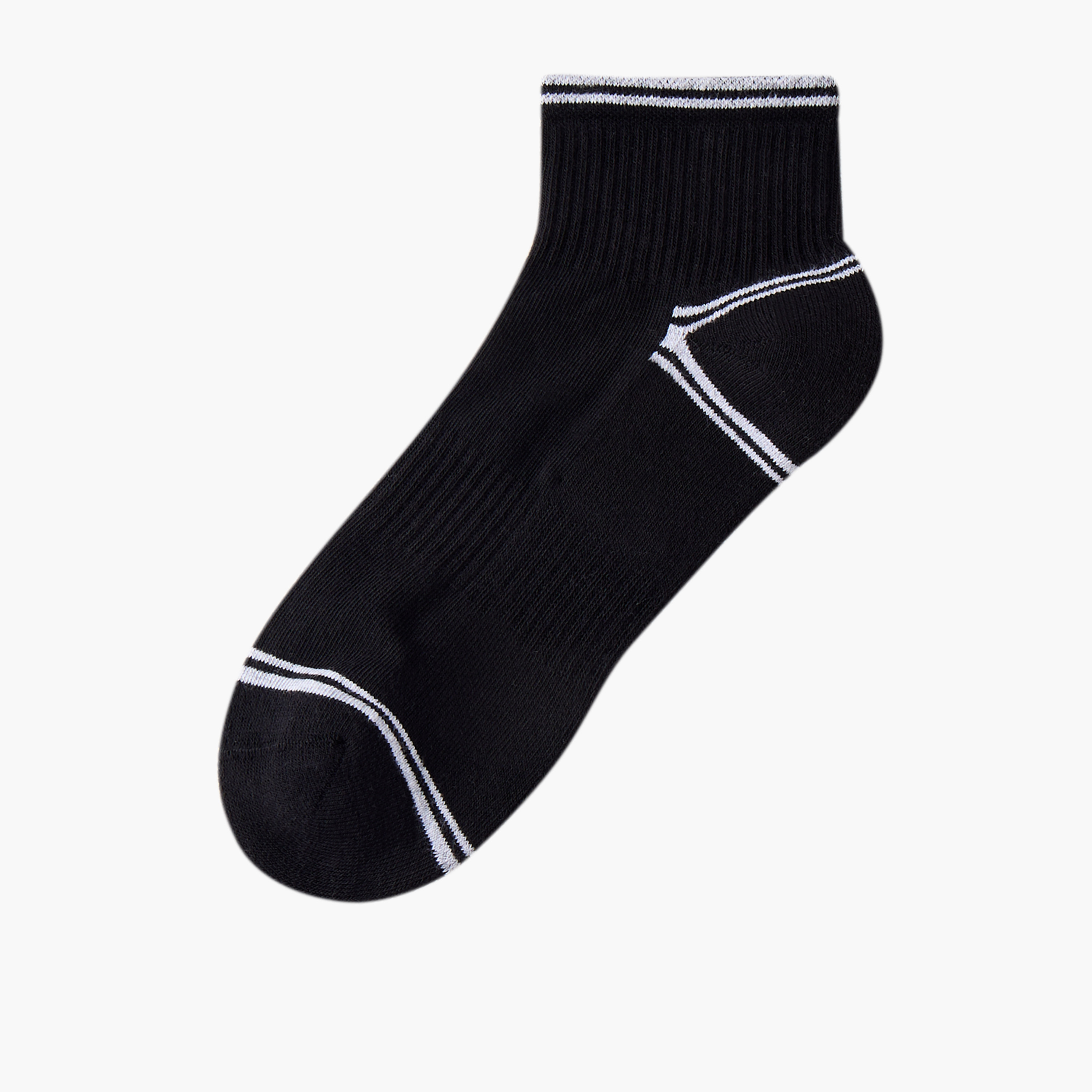 طقم جوارب للرجال بطول الكاحل من كابا 3 أزواج-men-socks-image-3