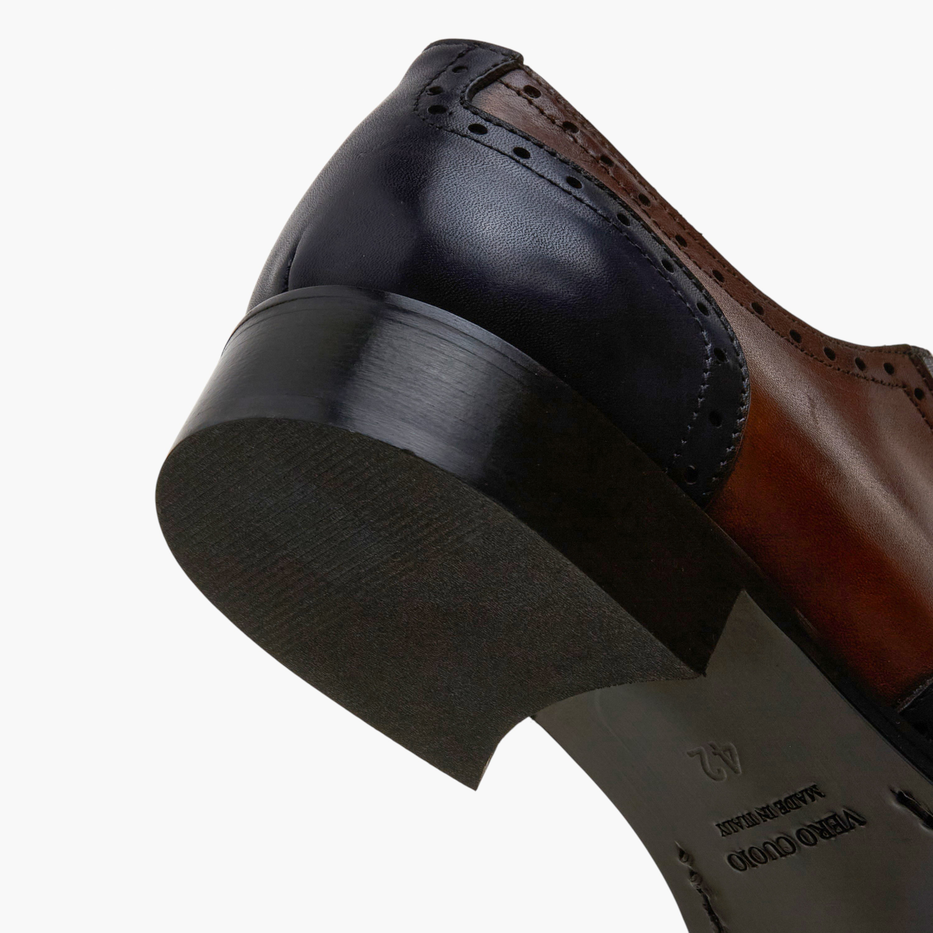 Duchini Men Perforated Lace-Up Leather Oxford Shoes-men-shoes-formalshoes-image-5